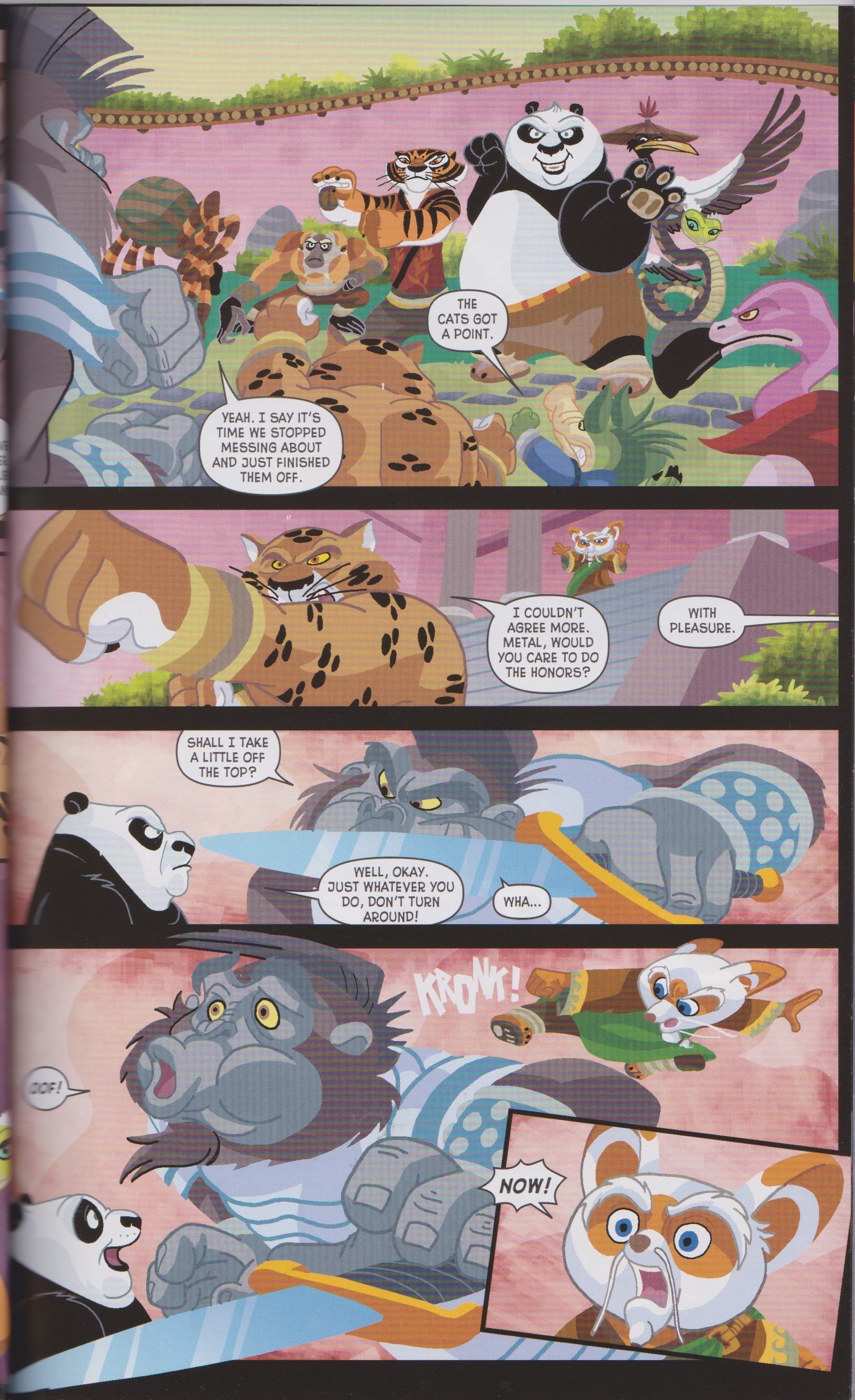 Read online Kung Fu Panda Everyone is Kung Fu Fighting comic -  Issue # TPB (Part 2) - 11