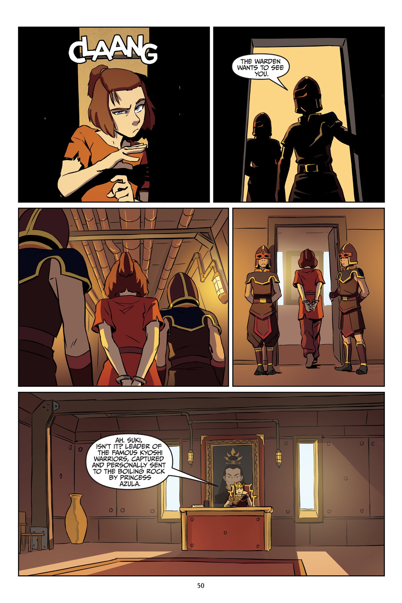 Read online Avatar: The Last Airbender – Suki, Alone comic -  Issue # TPB - 51
