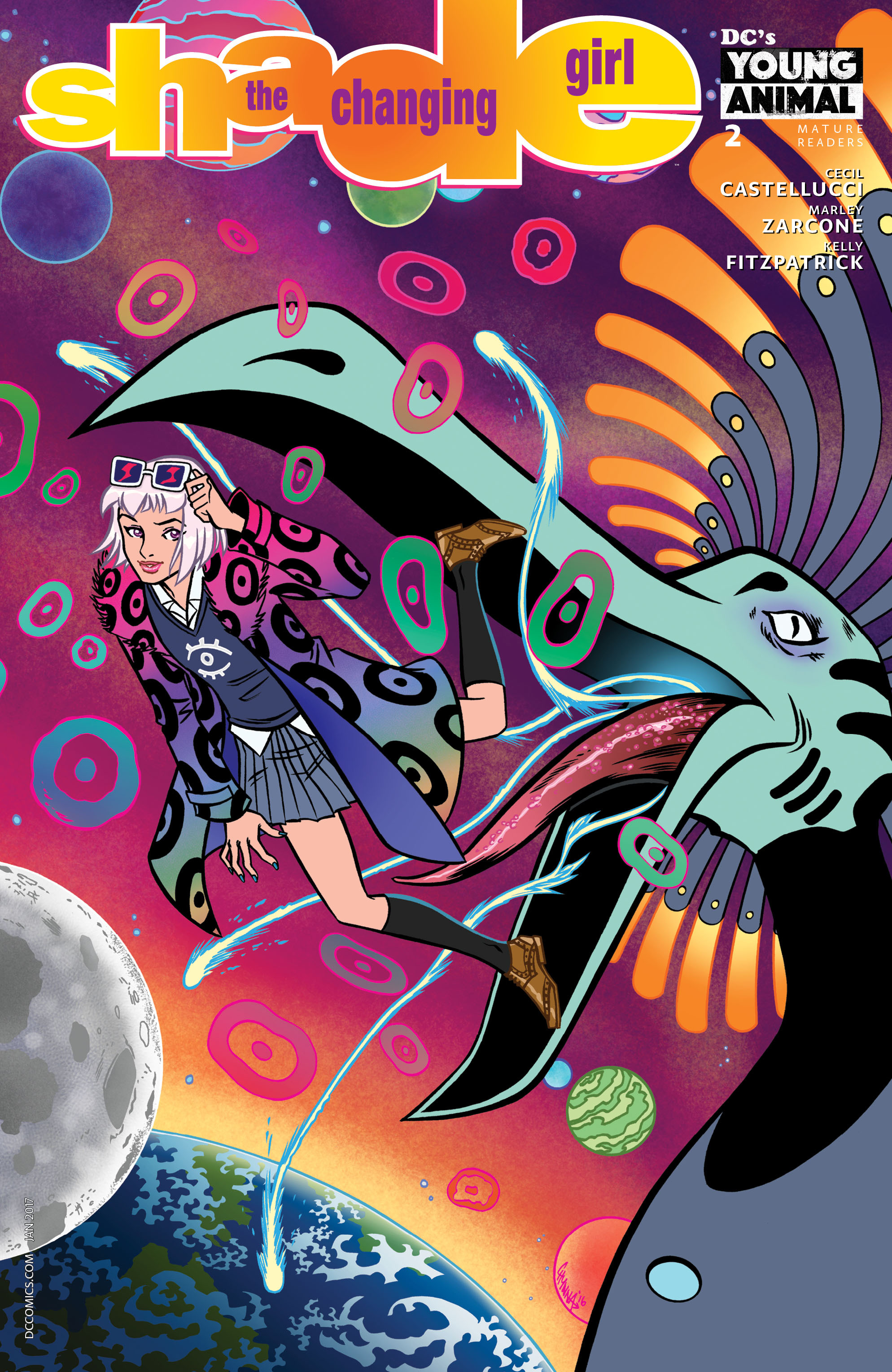 Read online Shade, the Changing Girl comic -  Issue #2 - 3