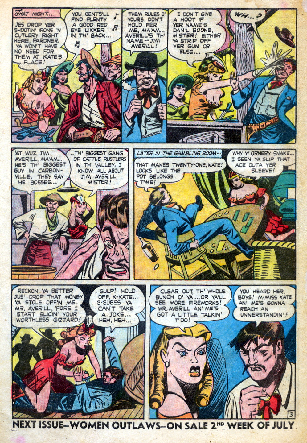 Read online Women Outlaws comic -  Issue #1 - 4