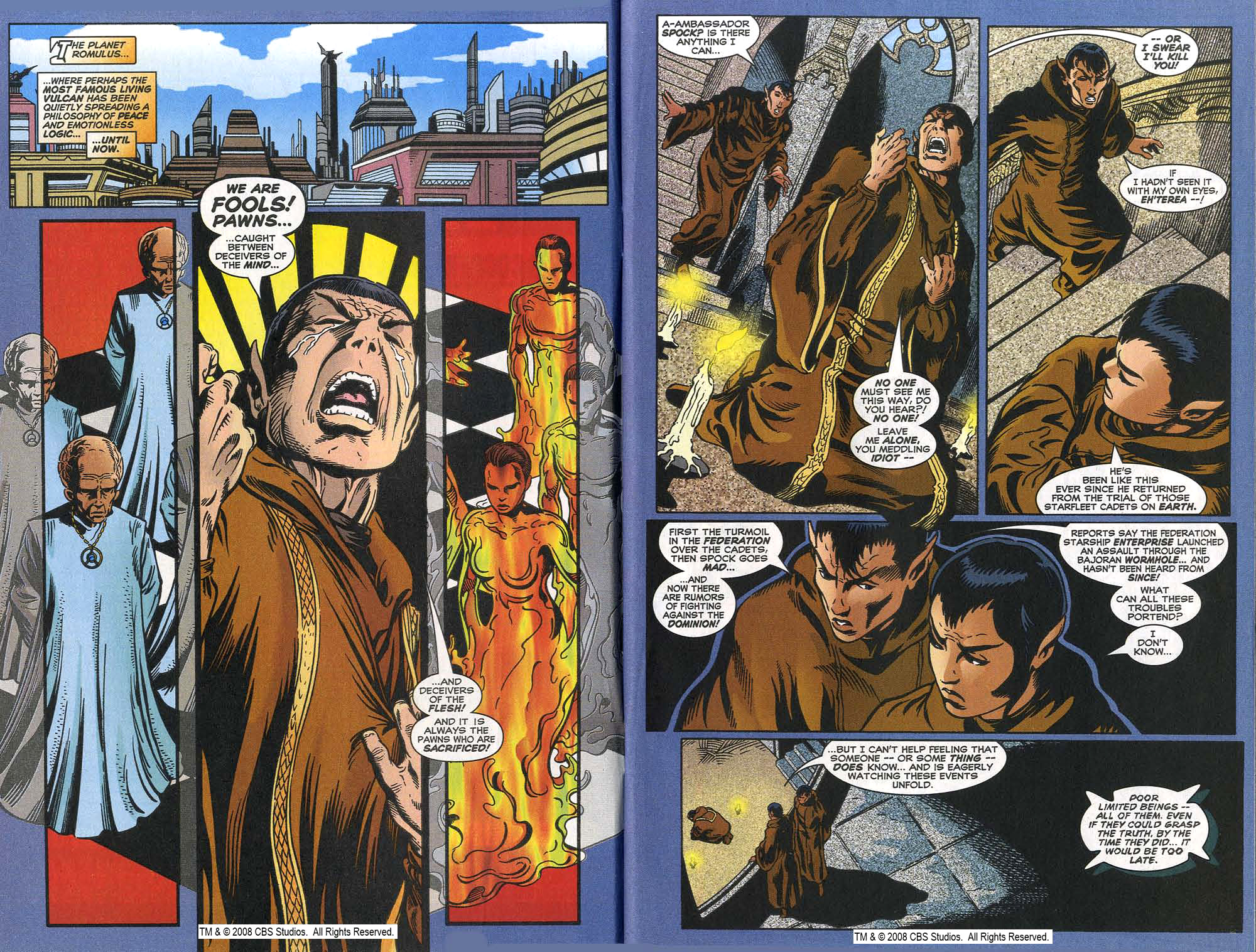 Read online Star Trek: Telepathy War comic -  Issue # Full - 95