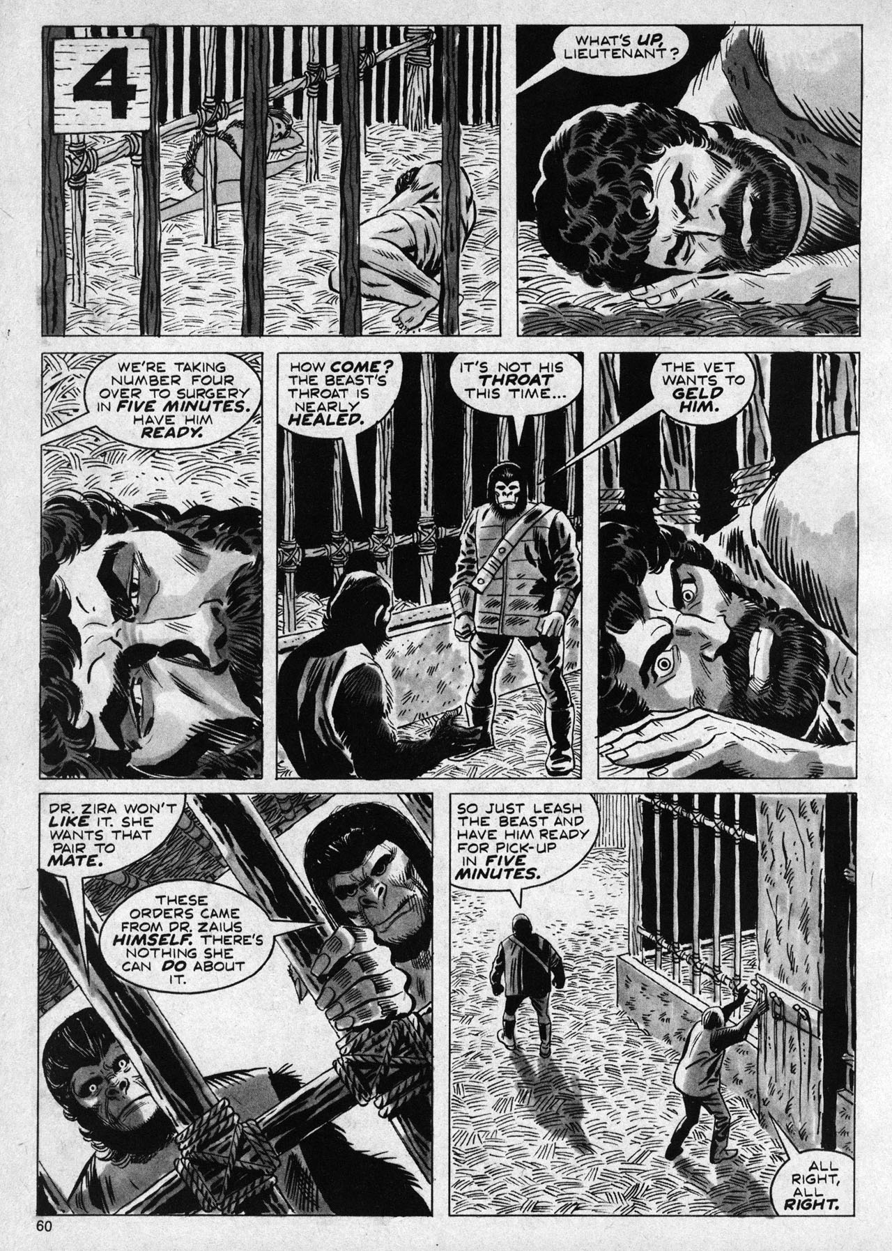 Read online Planet of the Apes comic -  Issue #3 - 58