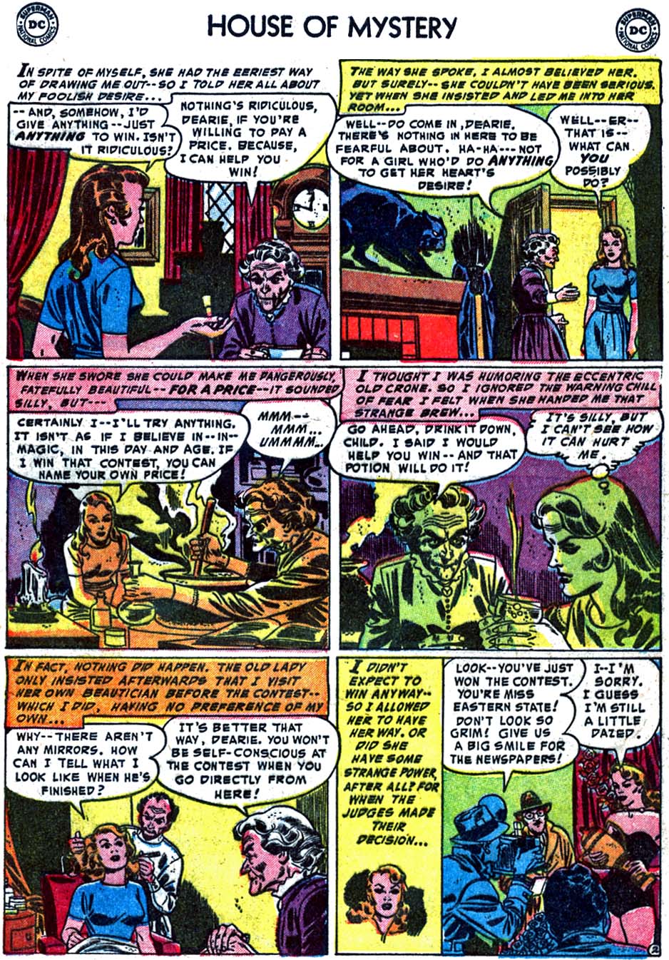 Read online House of Mystery (1951) comic -  Issue #24 - 29