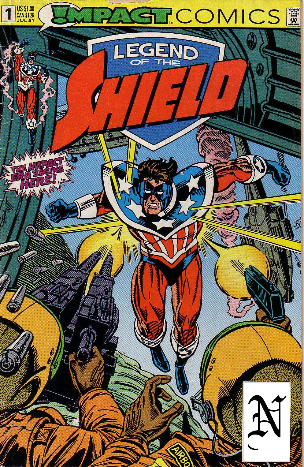 Read online Legend of the Shield comic -  Issue #1 - 1