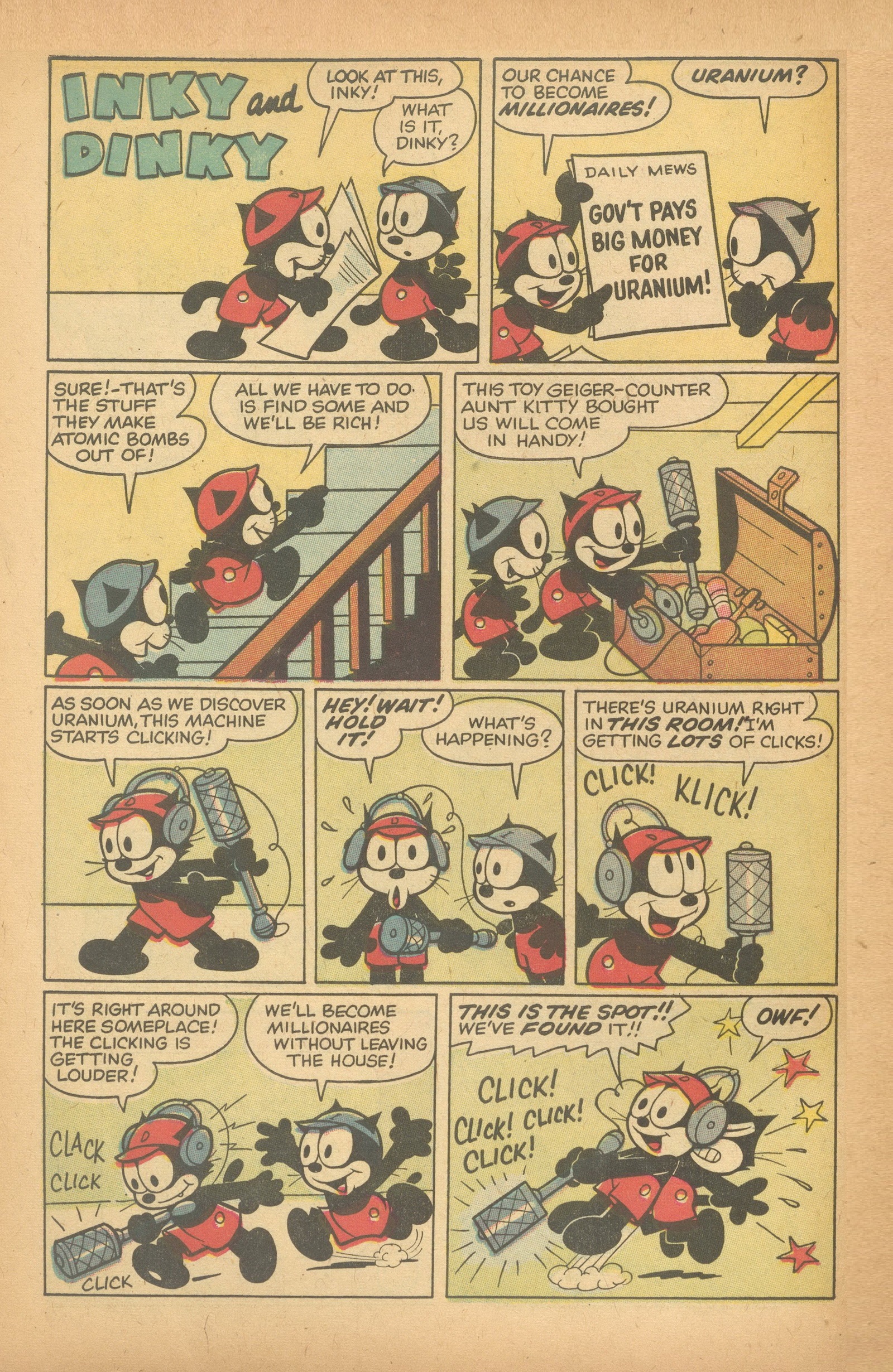Read online Felix the Cat (1955) comic -  Issue #76 - 30