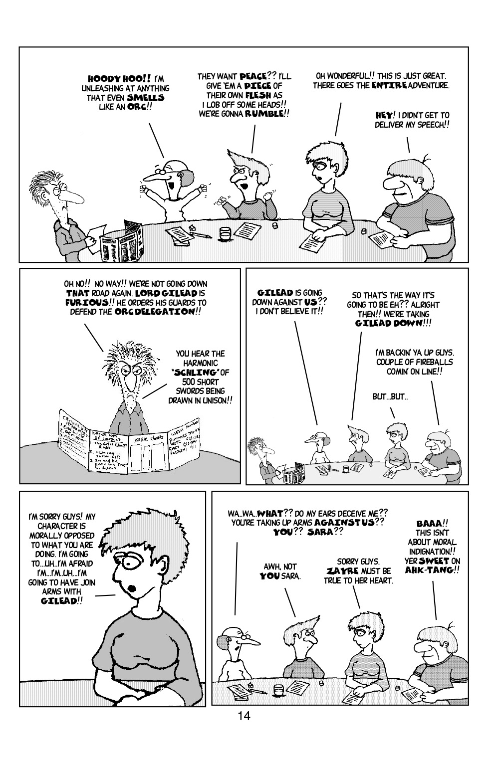 Read online Knights of the Dinner Table comic -  Issue #18 - 16