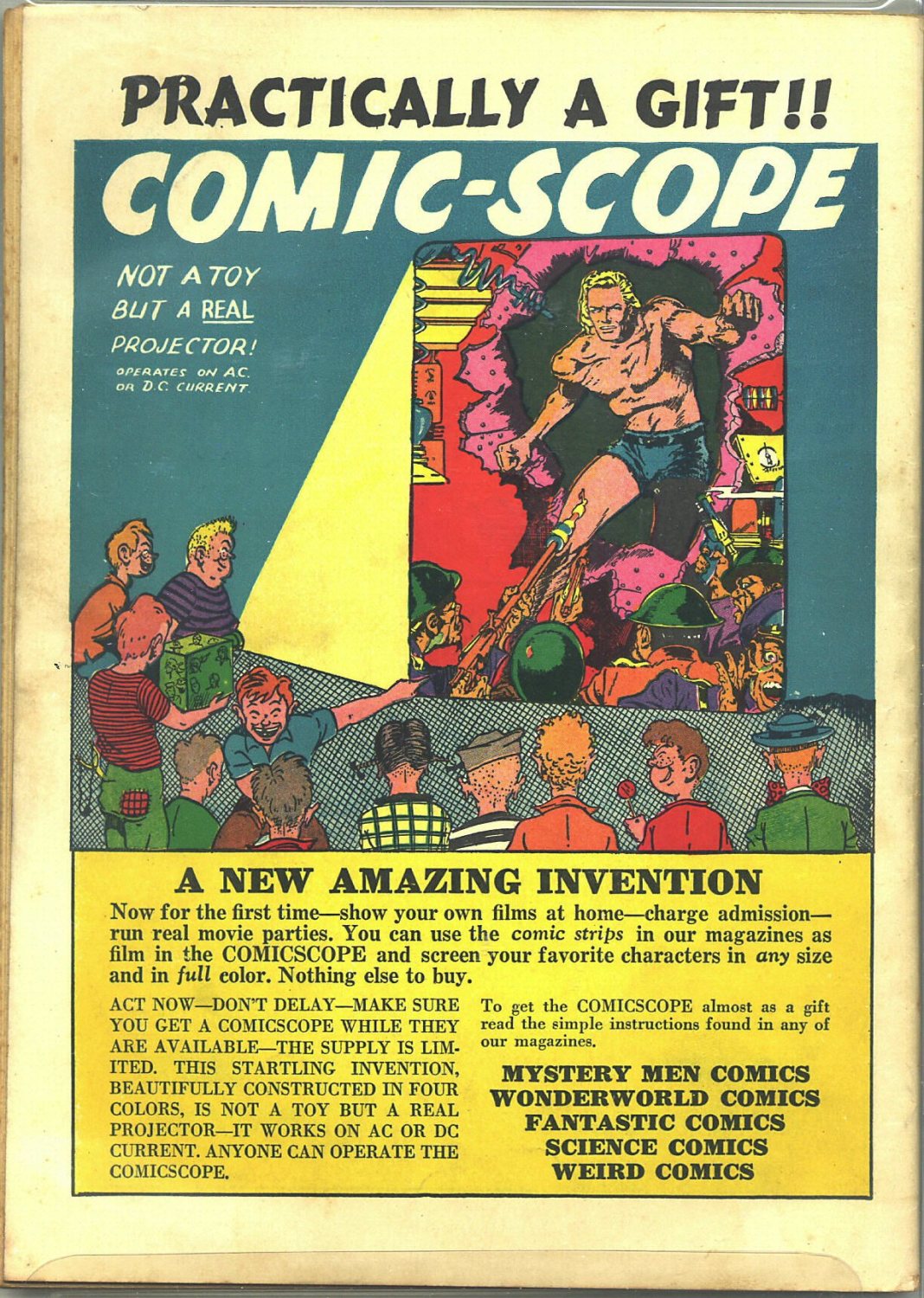 Read online Fantastic Comics comic -  Issue #5 - 67