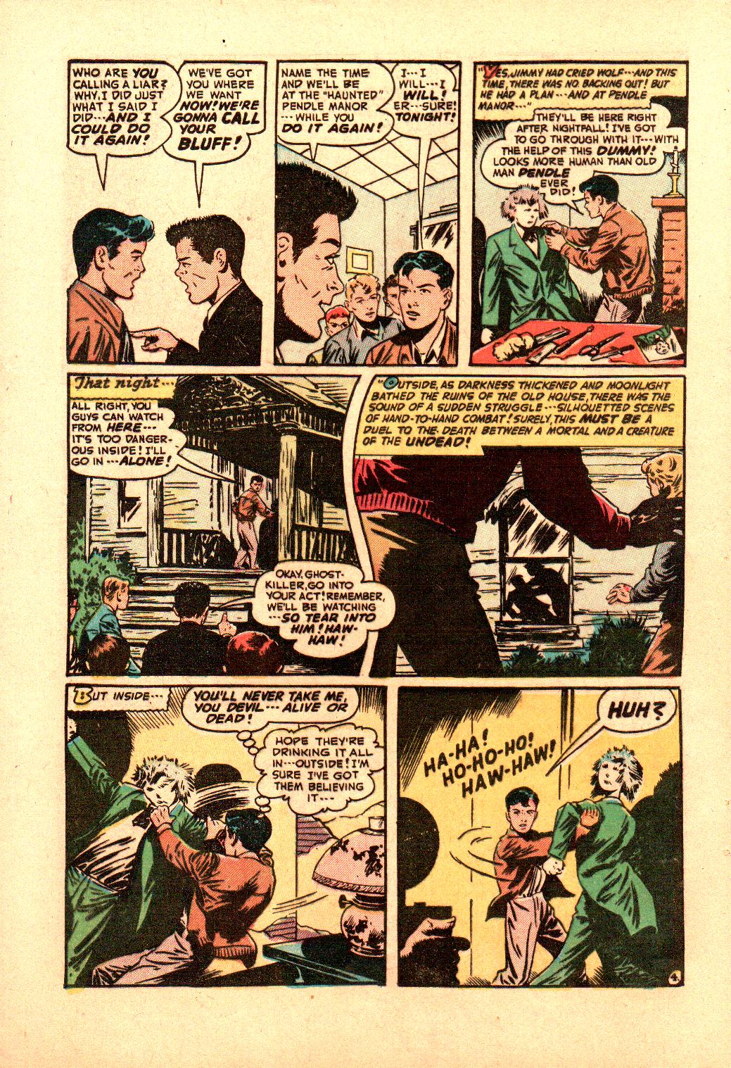 Read online Adventures Into The Unknown comic -  Issue #10 - 6