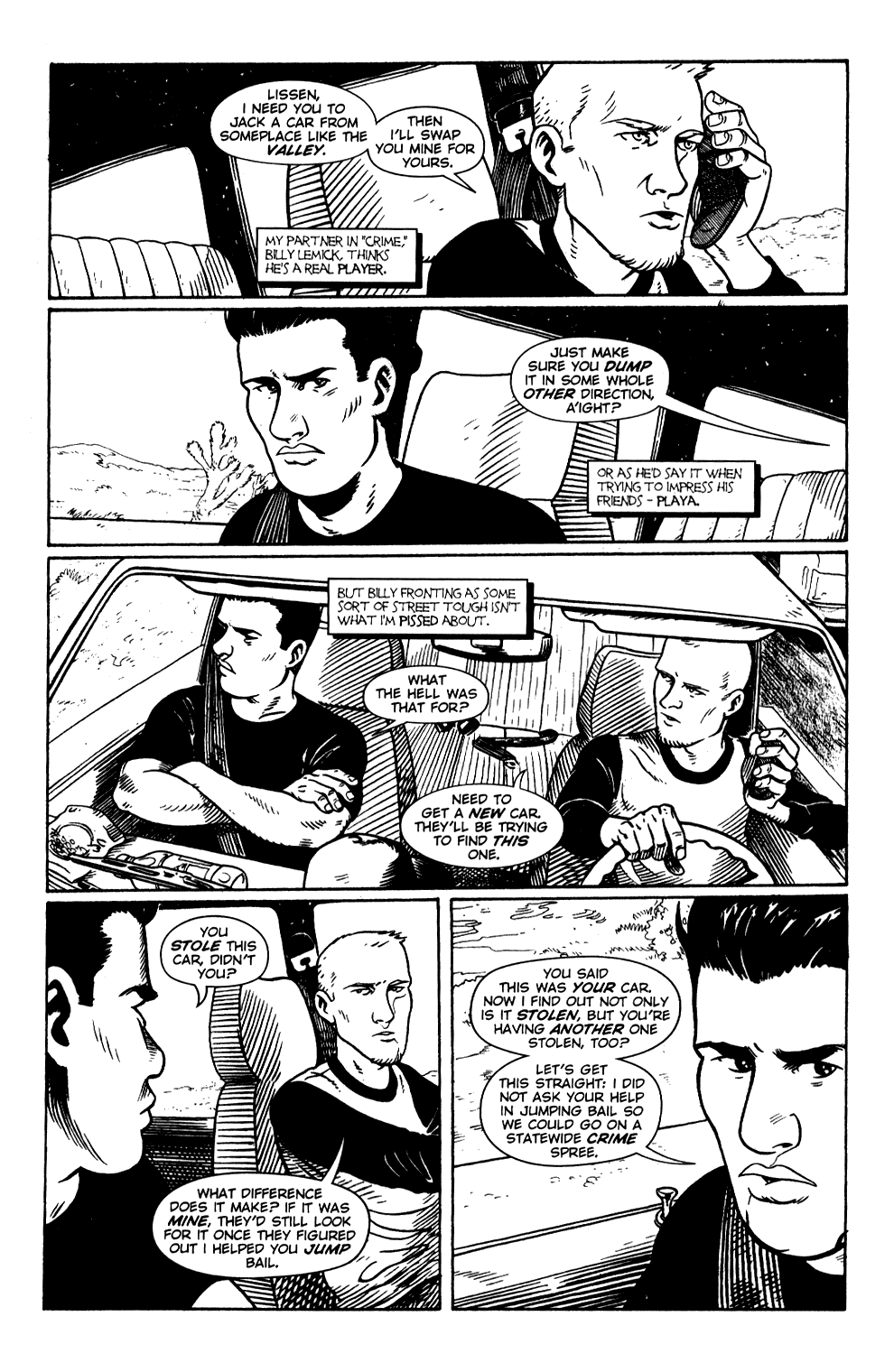 Read online Three Strikes comic -  Issue #2 - 4