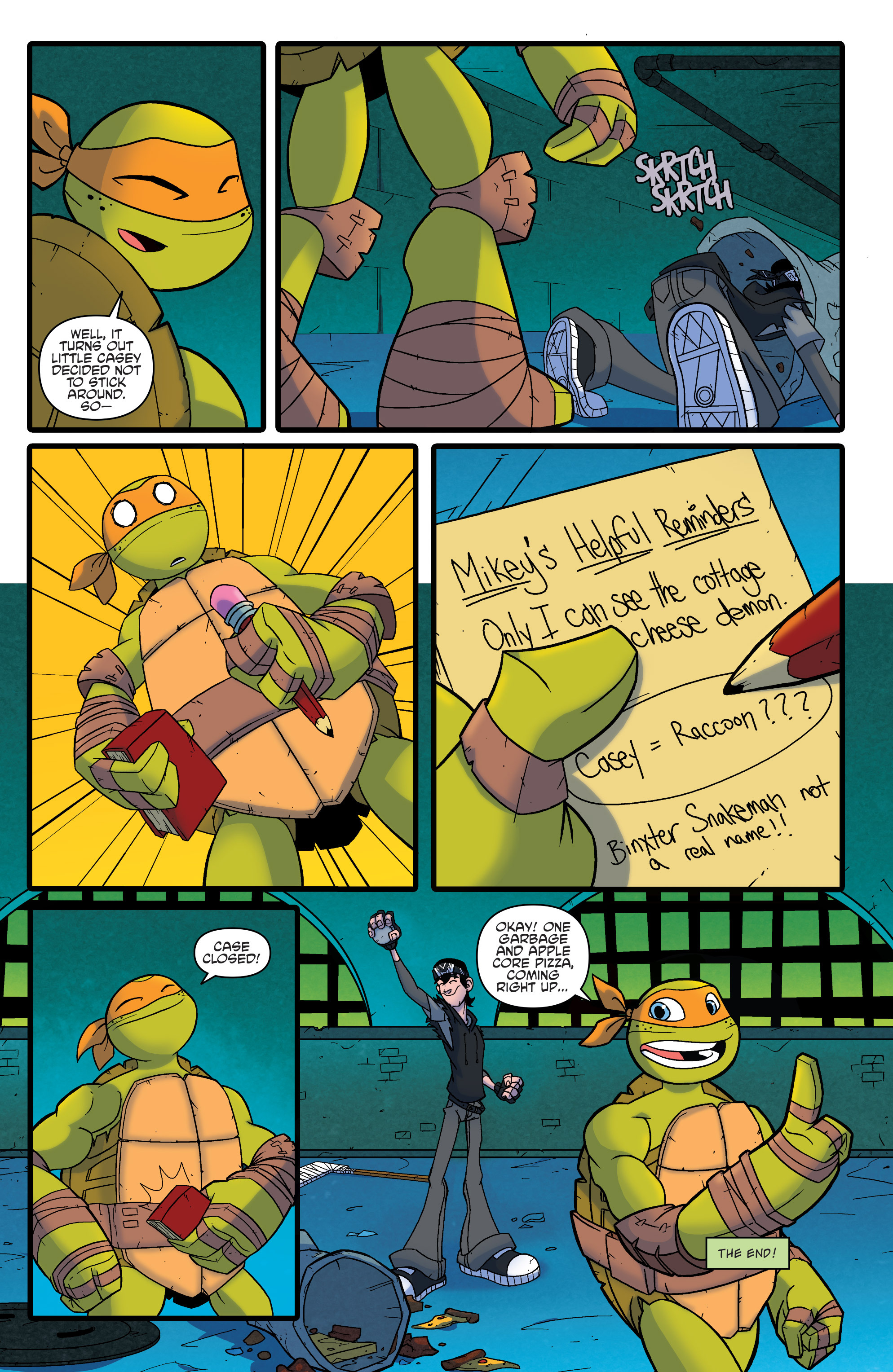 Read online Teenage Mutant Ninja Turtles New Animated Adventures comic -  Issue #17 - 22