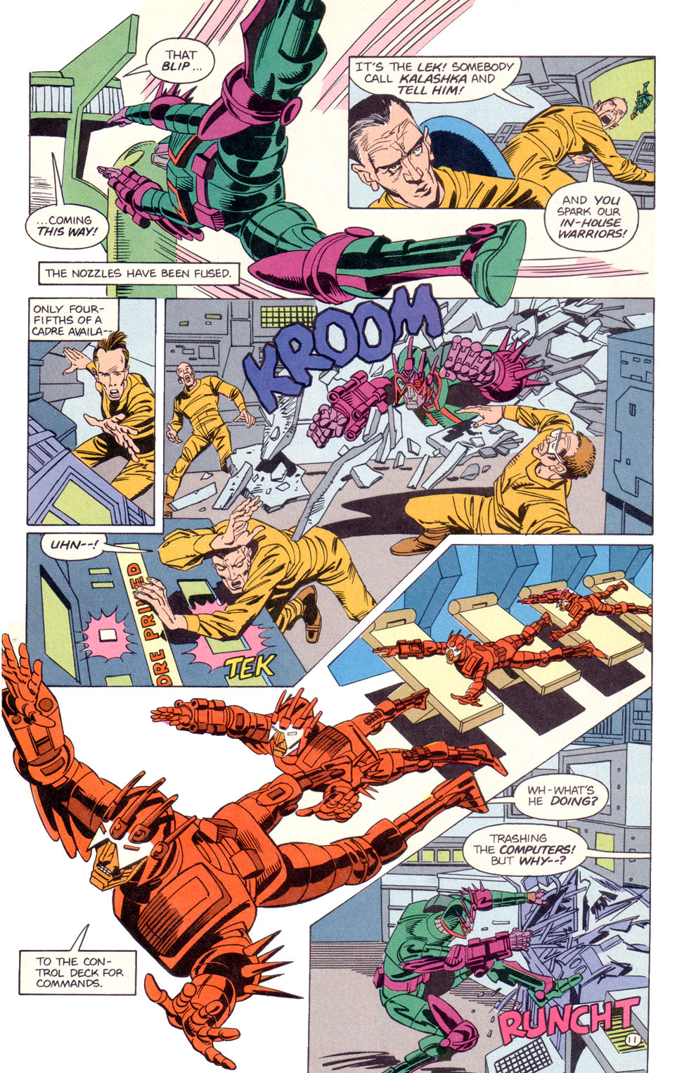 Read online Electric Warrior comic -  Issue #14 - 13