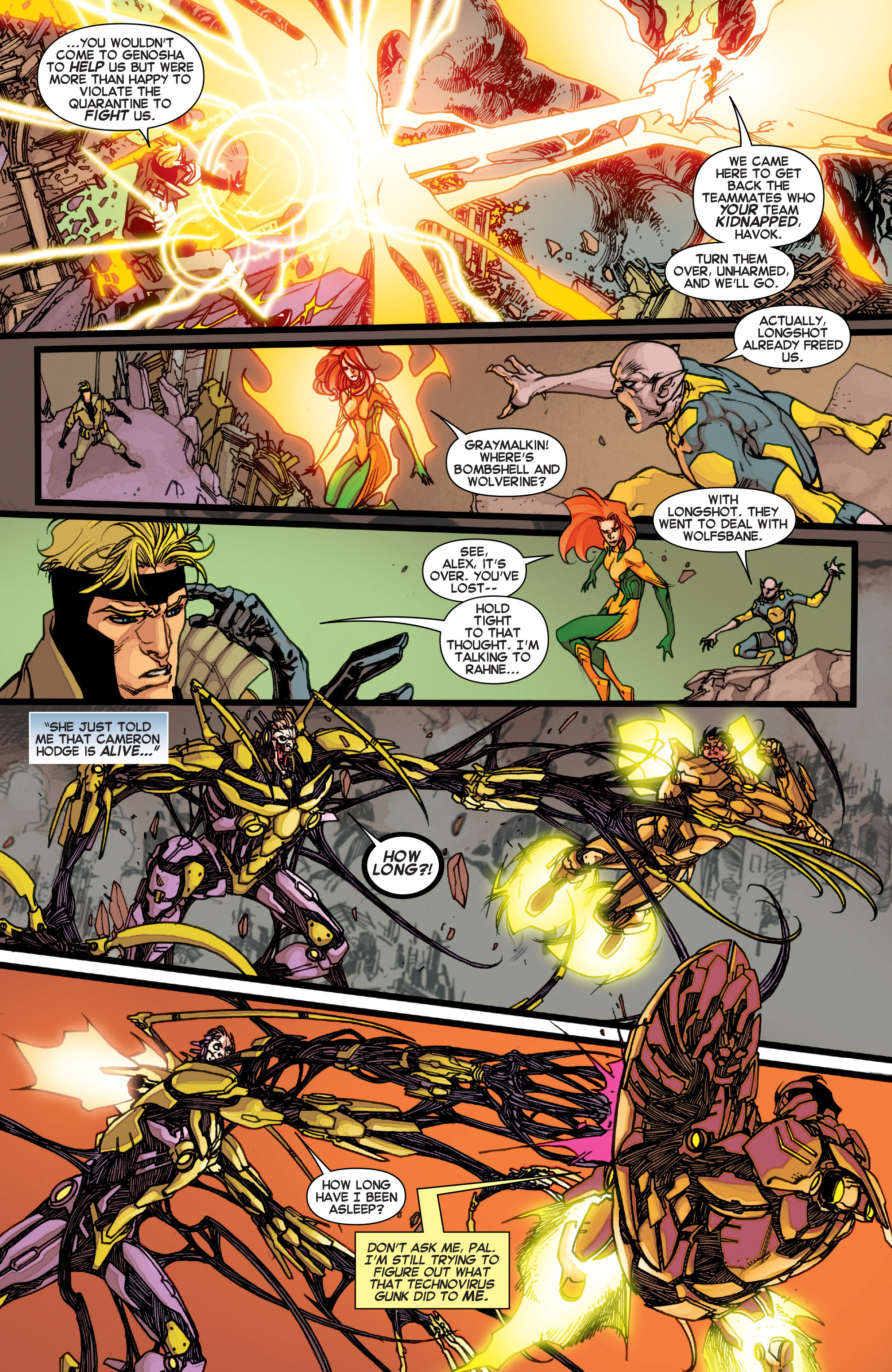 Read online X-Tinction Agenda comic -  Issue #4 - 6