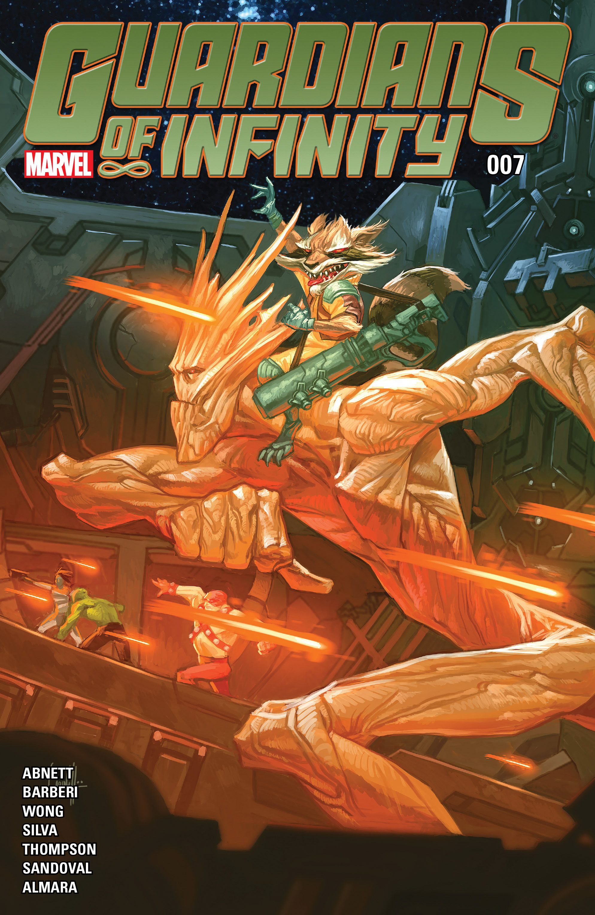 Read online Guardians of Infinity comic -  Issue #7 - 1