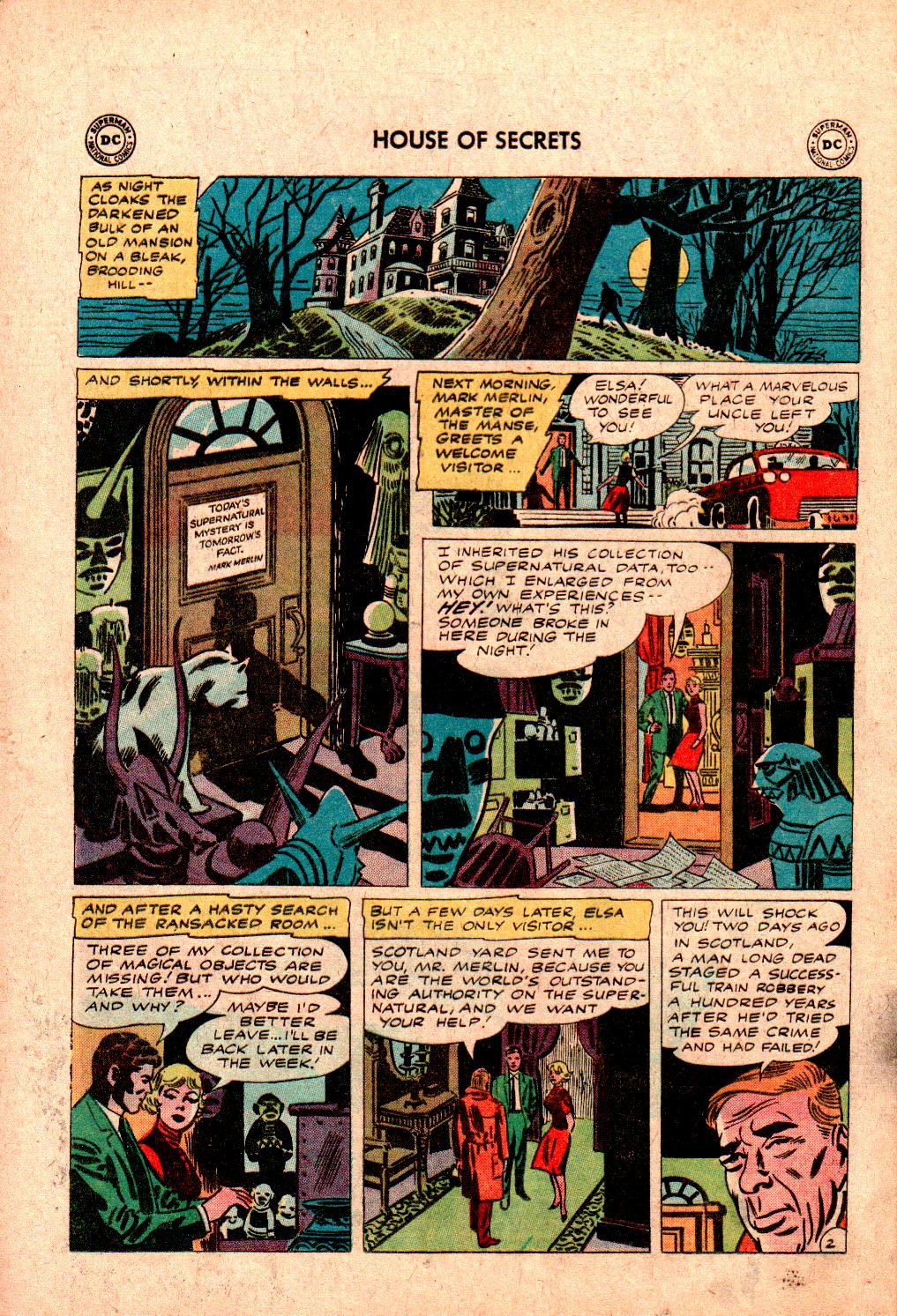 Read online House of Secrets (1956) comic -  Issue #56 - 4