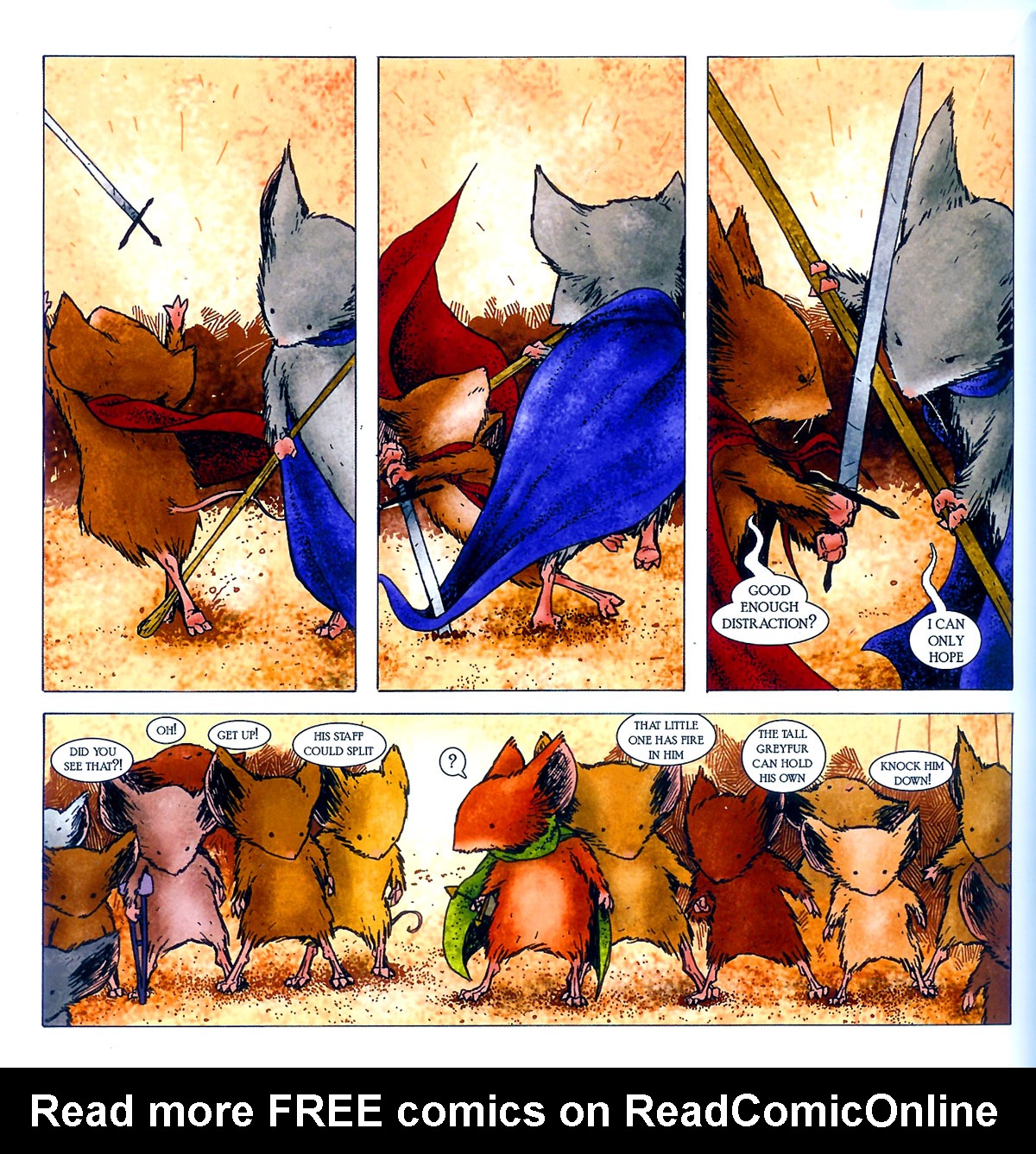 Read online Mouse Guard comic -  Issue #3 - 14