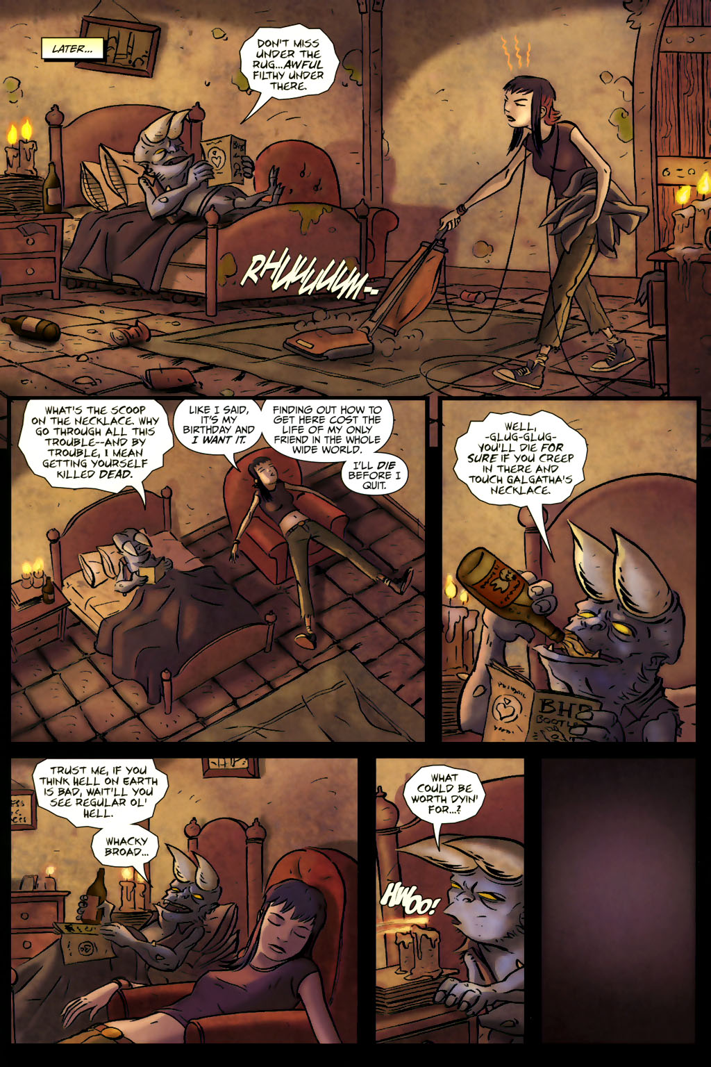Read online Strange Girl comic -  Issue #7 - 21