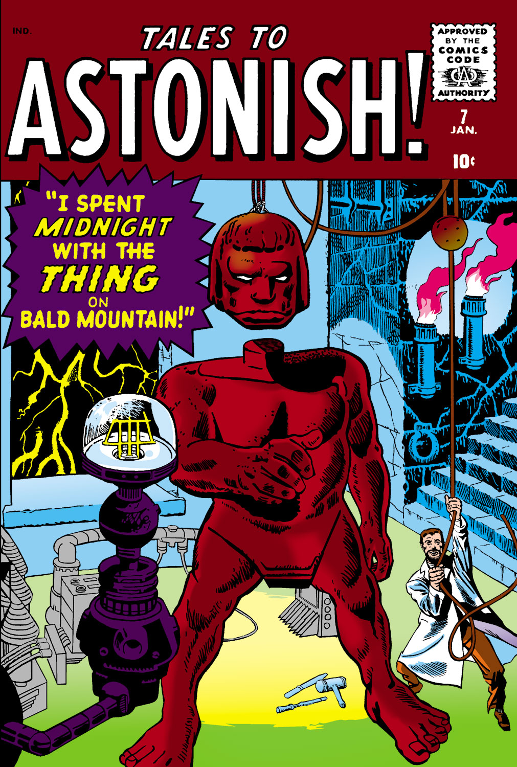 Read online Tales to Astonish (1959) comic -  Issue #7 - 1