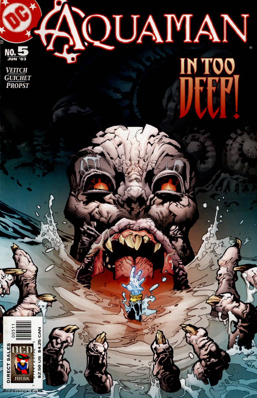 Read online Aquaman (2003) comic -  Issue #5 - 1