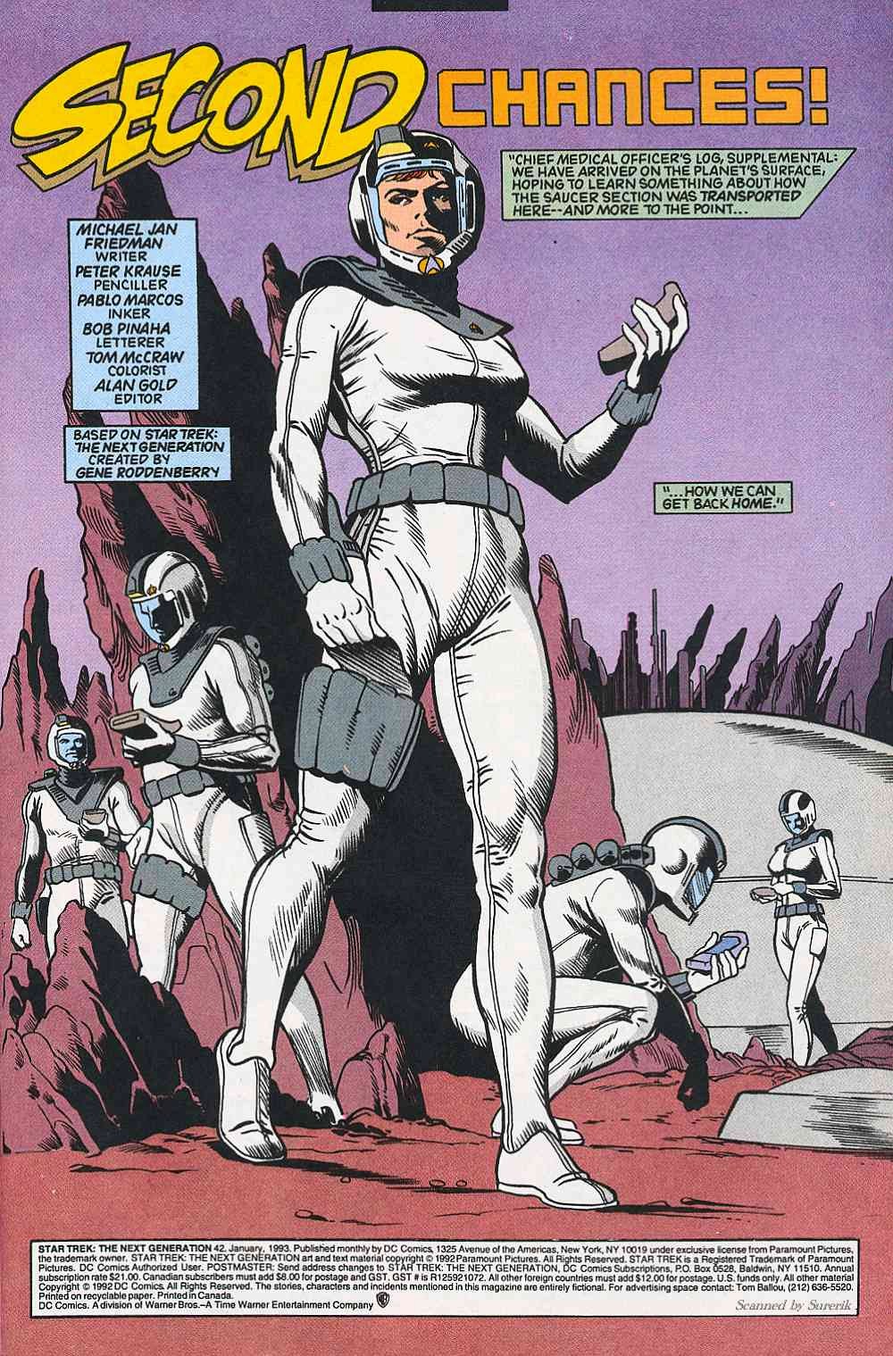 Read online Star Trek: The Next Generation (1989) comic -  Issue #42 - 2