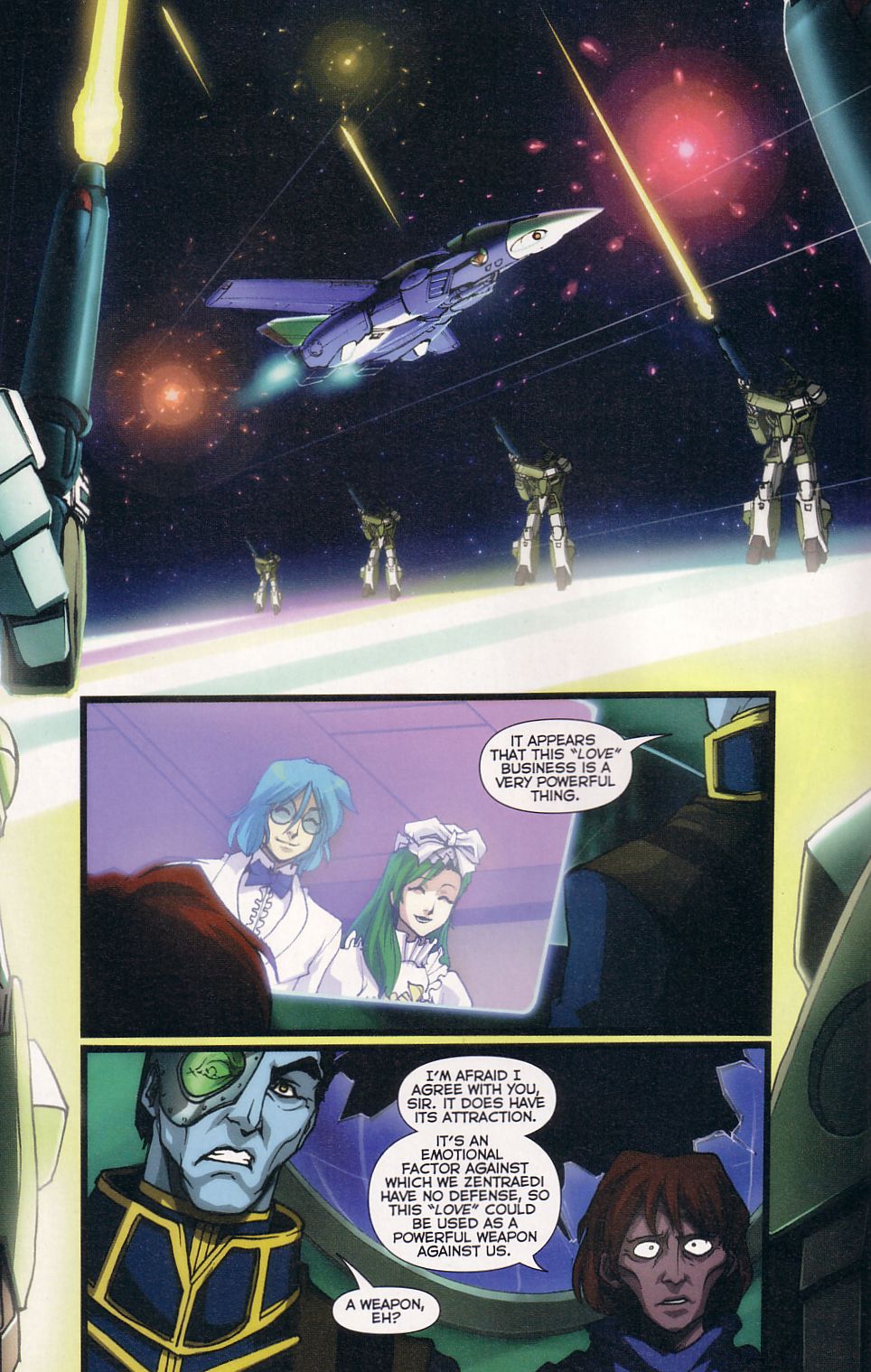 Read online Robotech: Love and War comic -  Issue #6 - 11