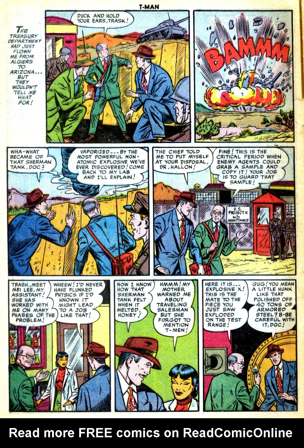 Read online T-Man: World Wide Trouble Shooter comic -  Issue #2 - 4