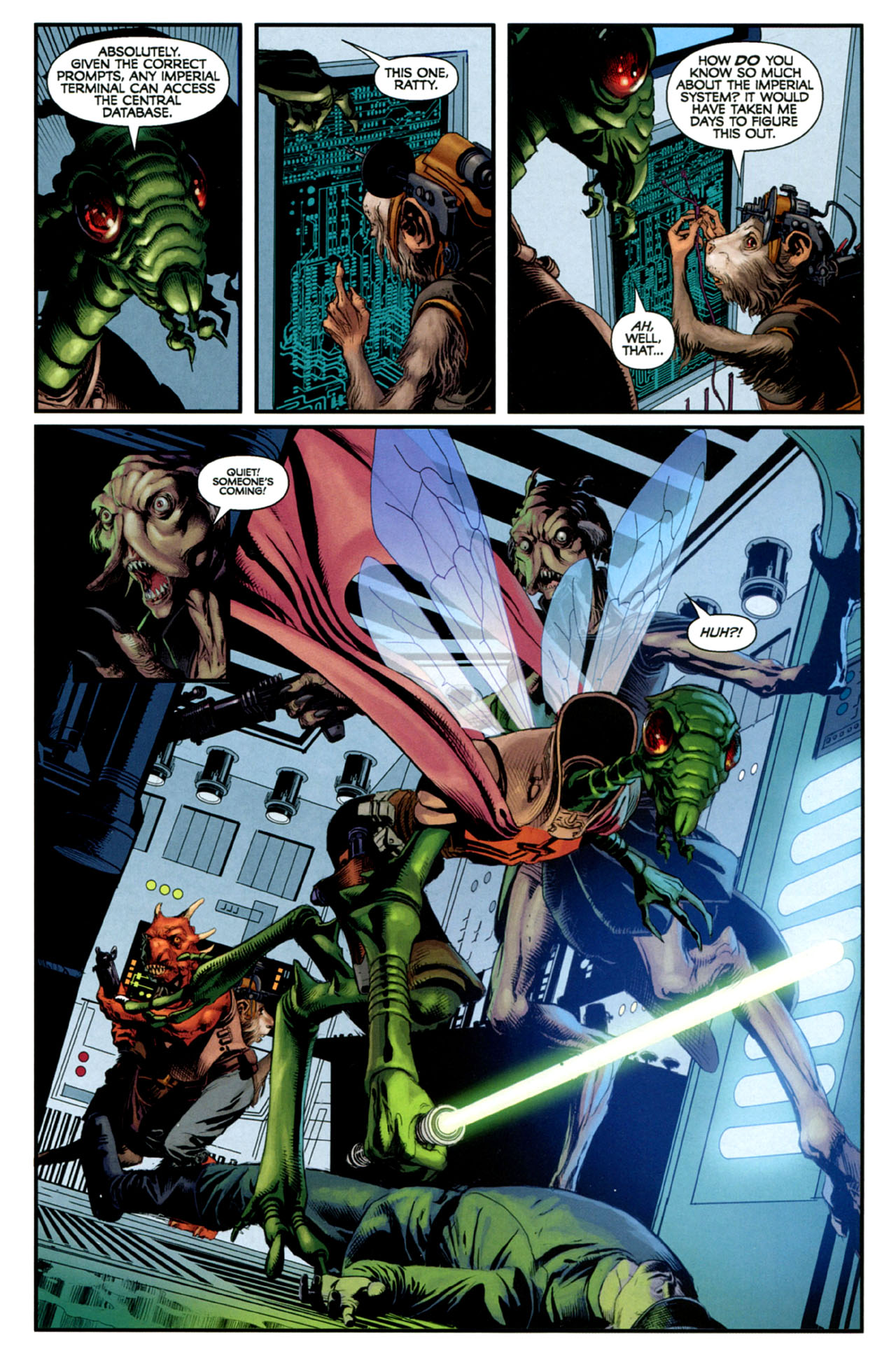 Read online Star Wars: Dark Times - Out of the Wilderness comic -  Issue #2 - 21