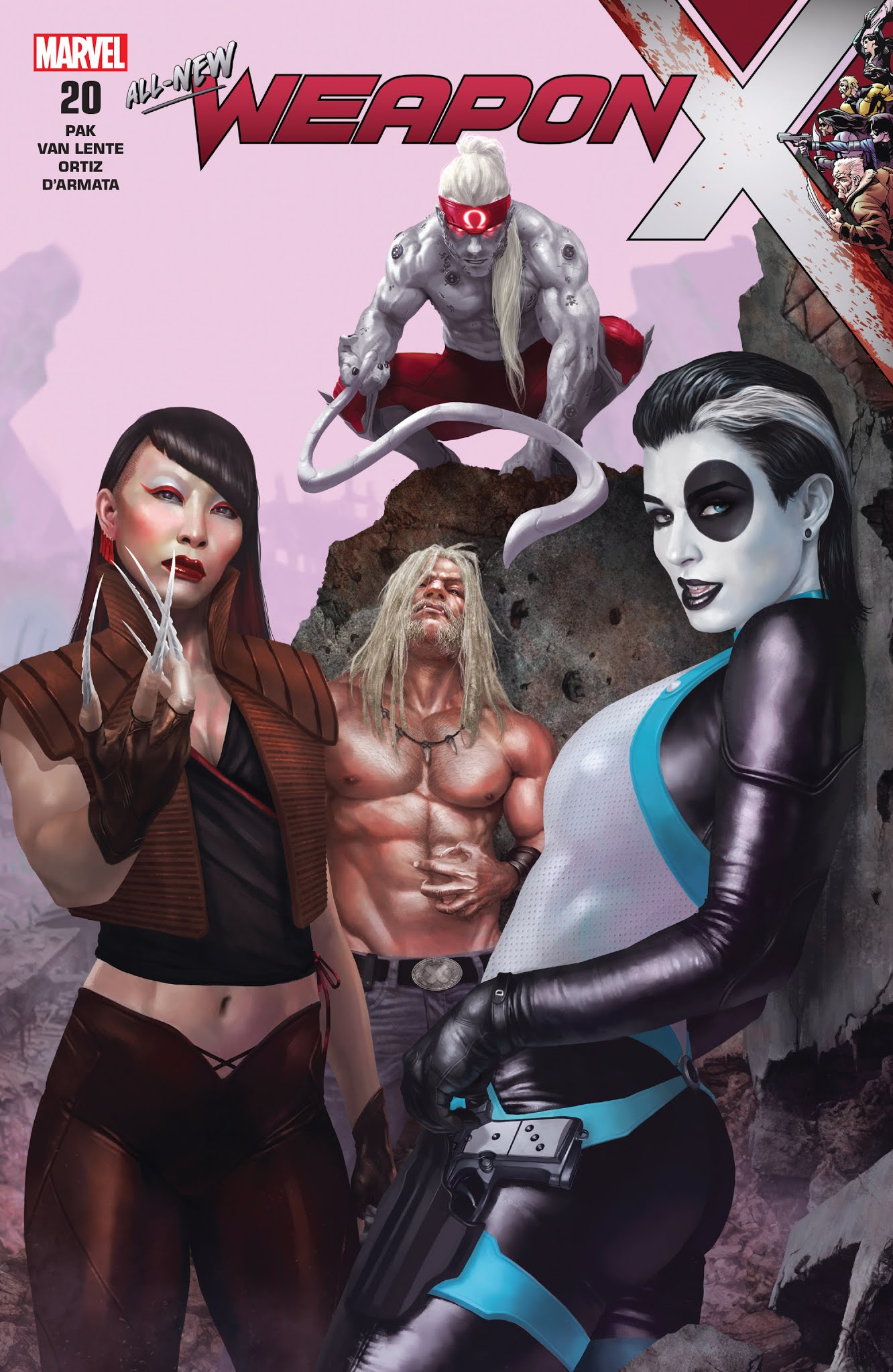 Read online Weapon X (2017) comic -  Issue #20 - 1