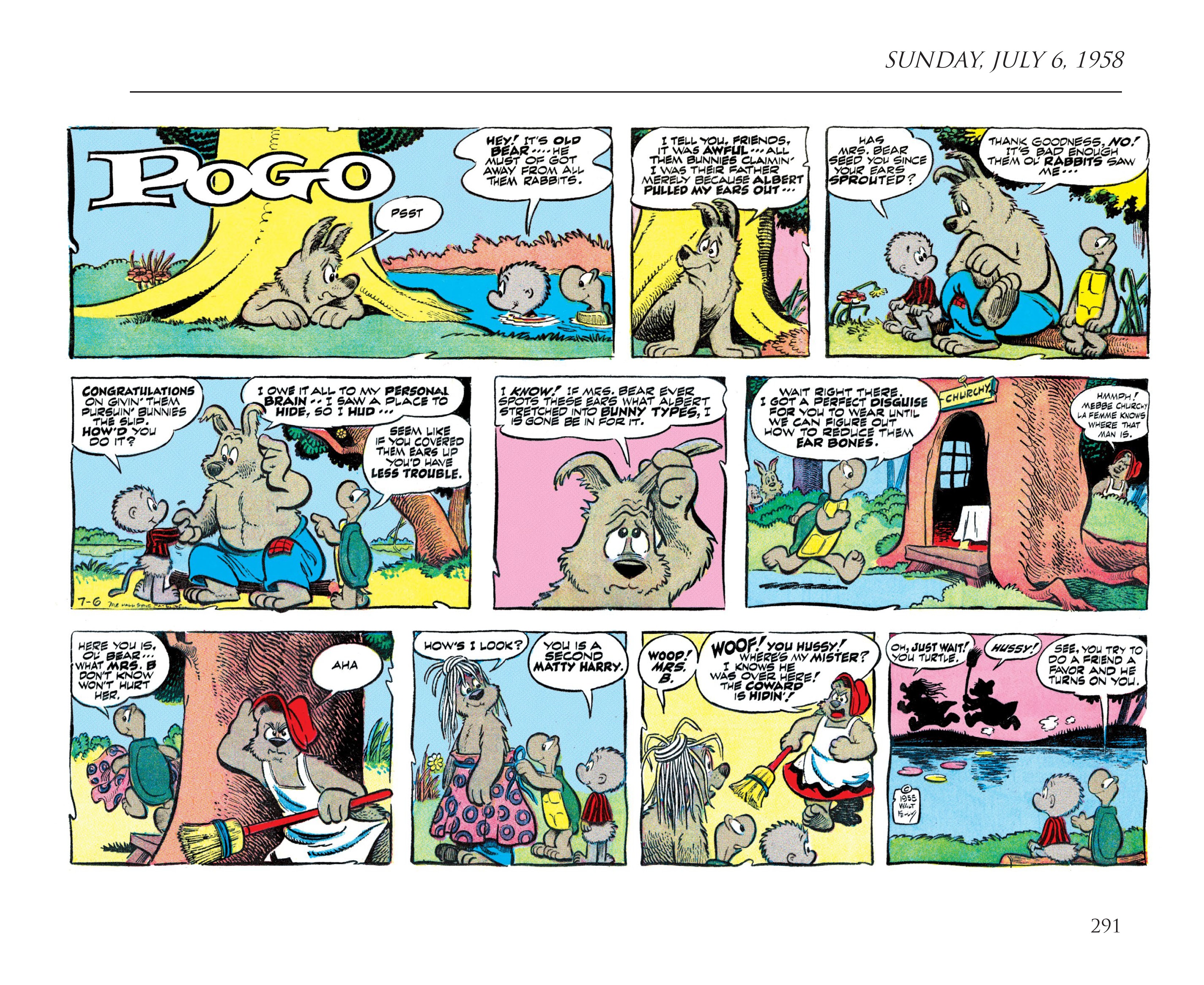 Read online Pogo by Walt Kelly: The Complete Syndicated Comic Strips comic -  Issue # TPB 5 (Part 3) - 100