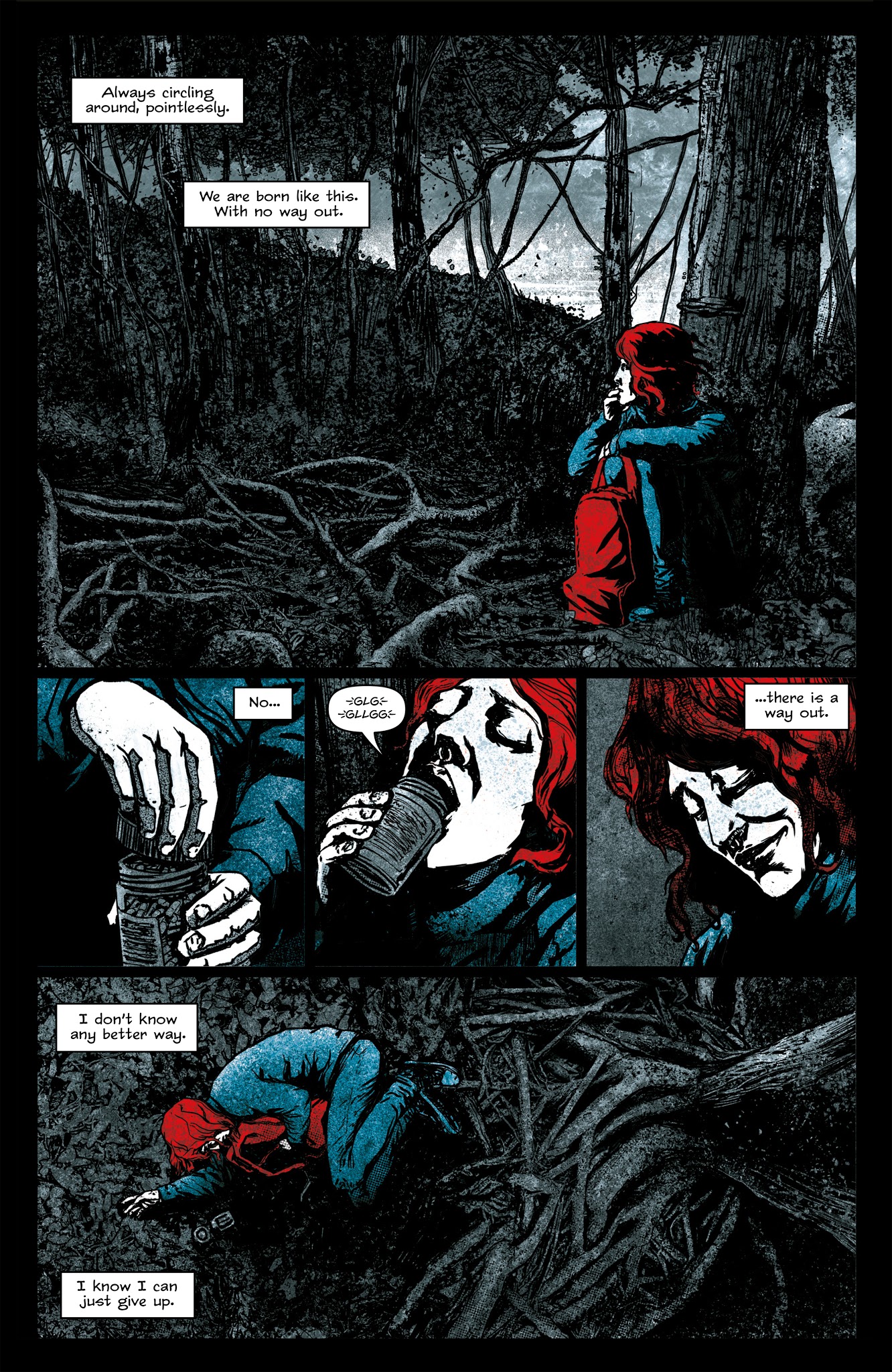 Read online Call of the Suicide Forest comic -  Issue #1 - 7