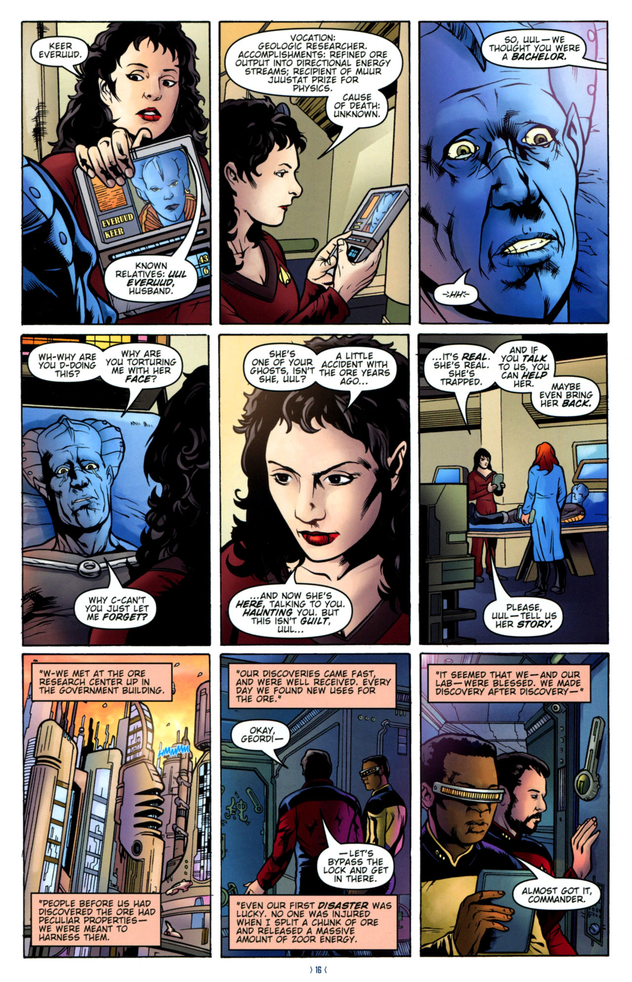 Read online Star Trek: The Next Generation: Ghosts comic -  Issue #3 - 18