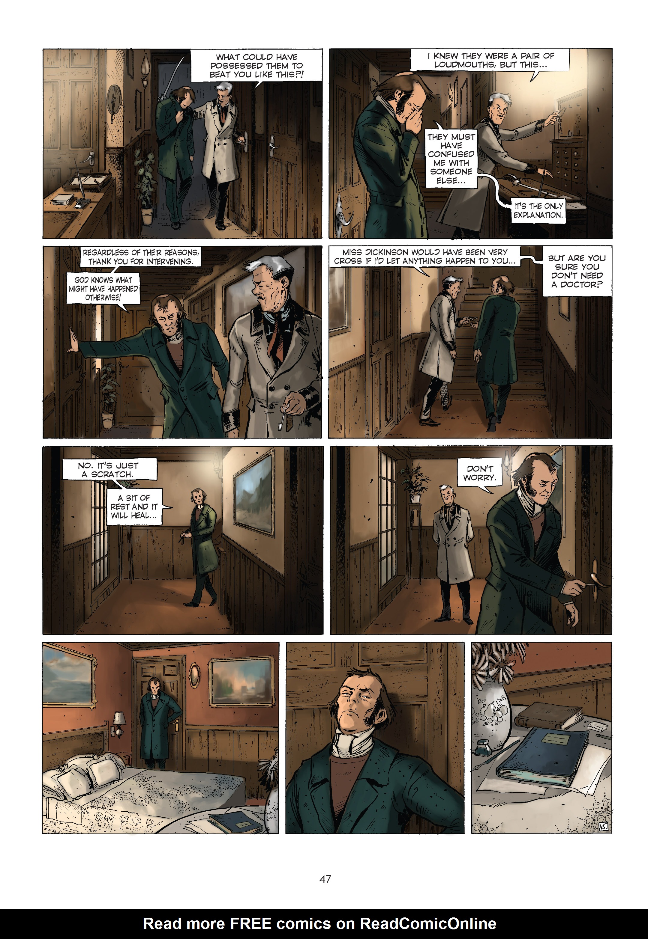 Read online Darwin's Diaries comic -  Issue #2 - 47