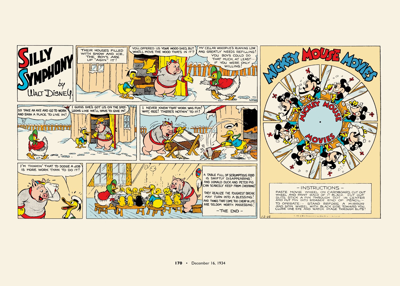 Walt Disney's Silly Symphonies 1932-1935: Starring Bucky Bug and Donald Duck issue TPB (Part 2) - Page 70