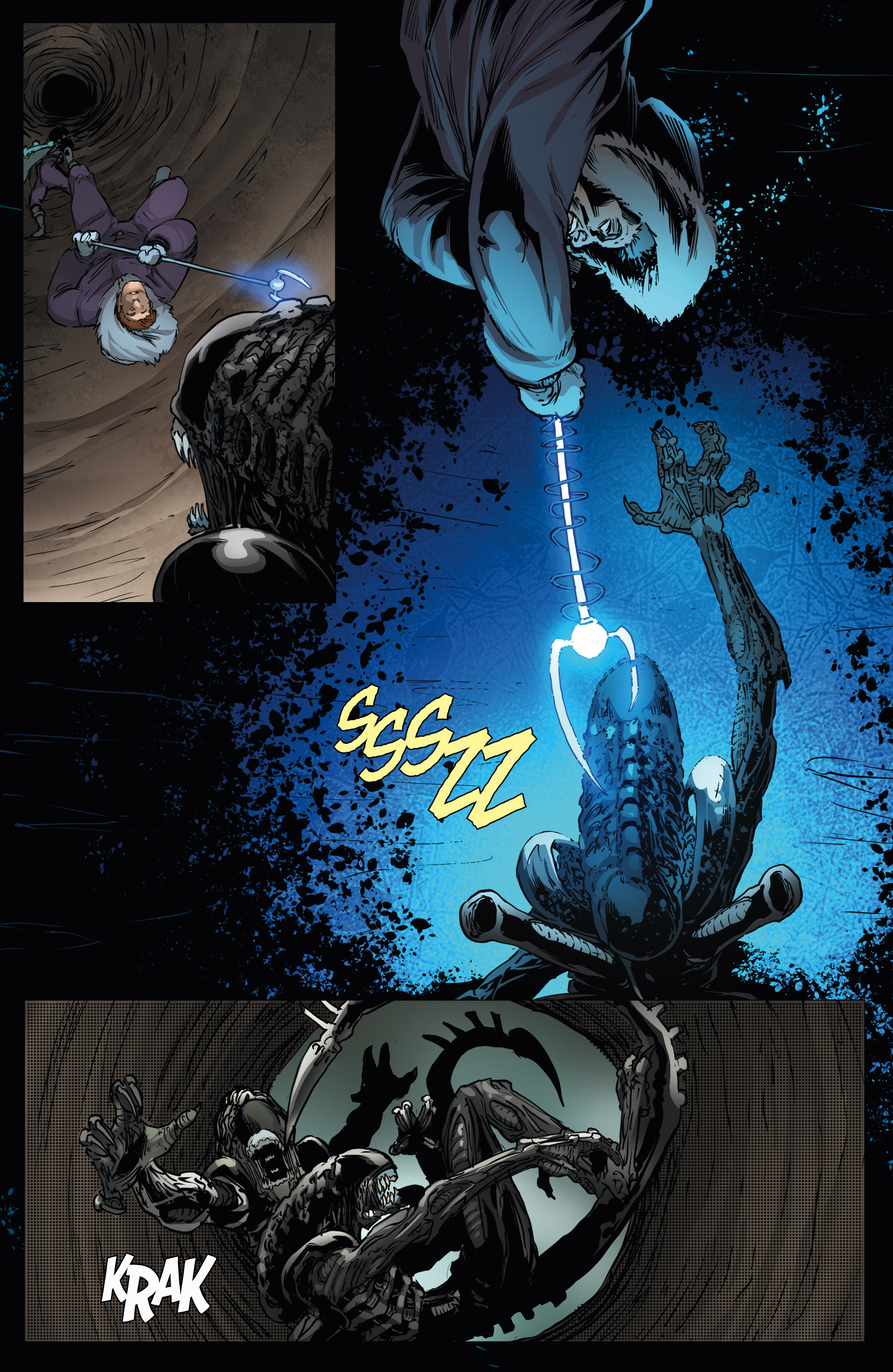 Read online Aliens/Vampirella comic -  Issue #4 - 11