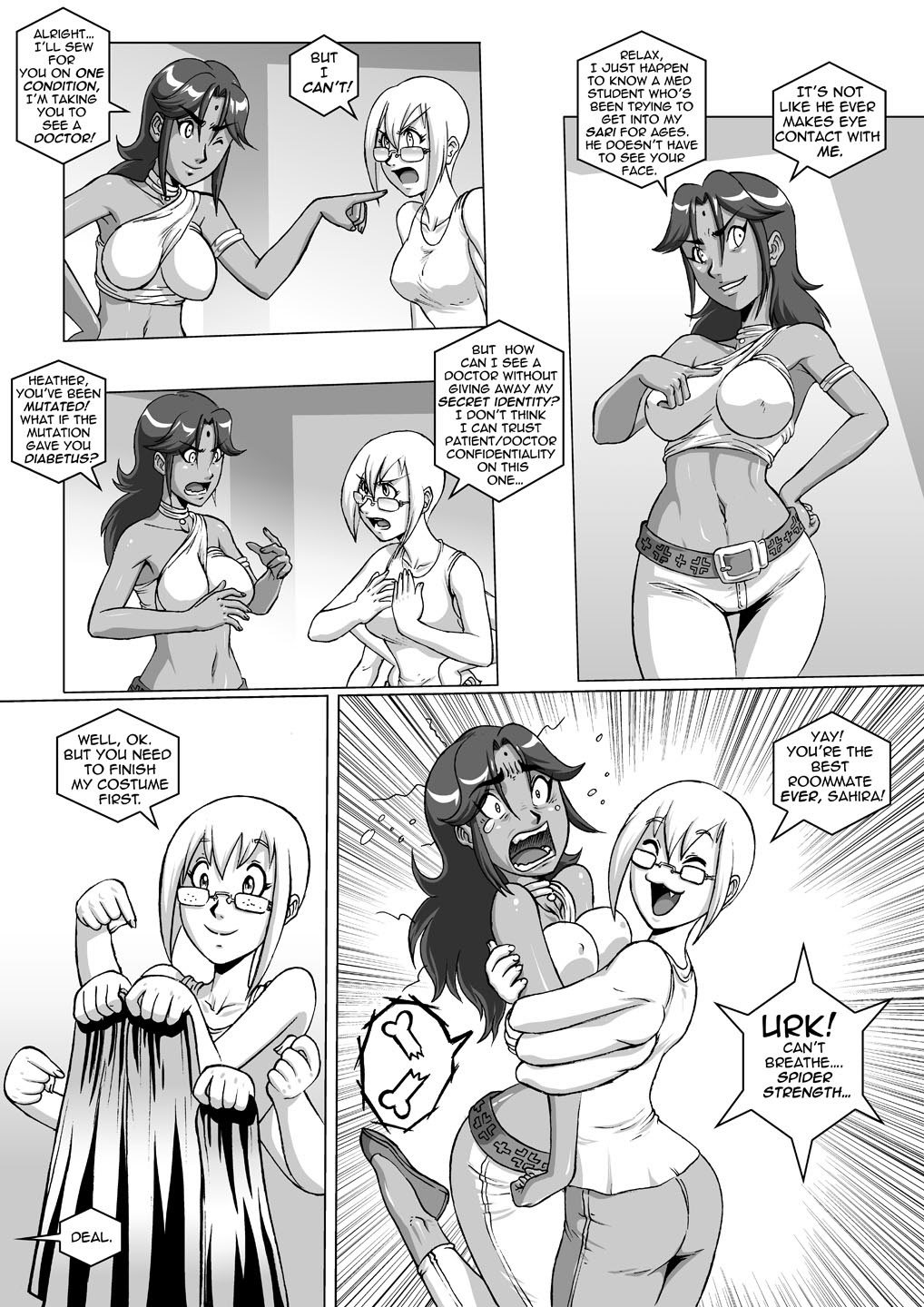 Read online Spinnerette comic -  Issue #1 - 18
