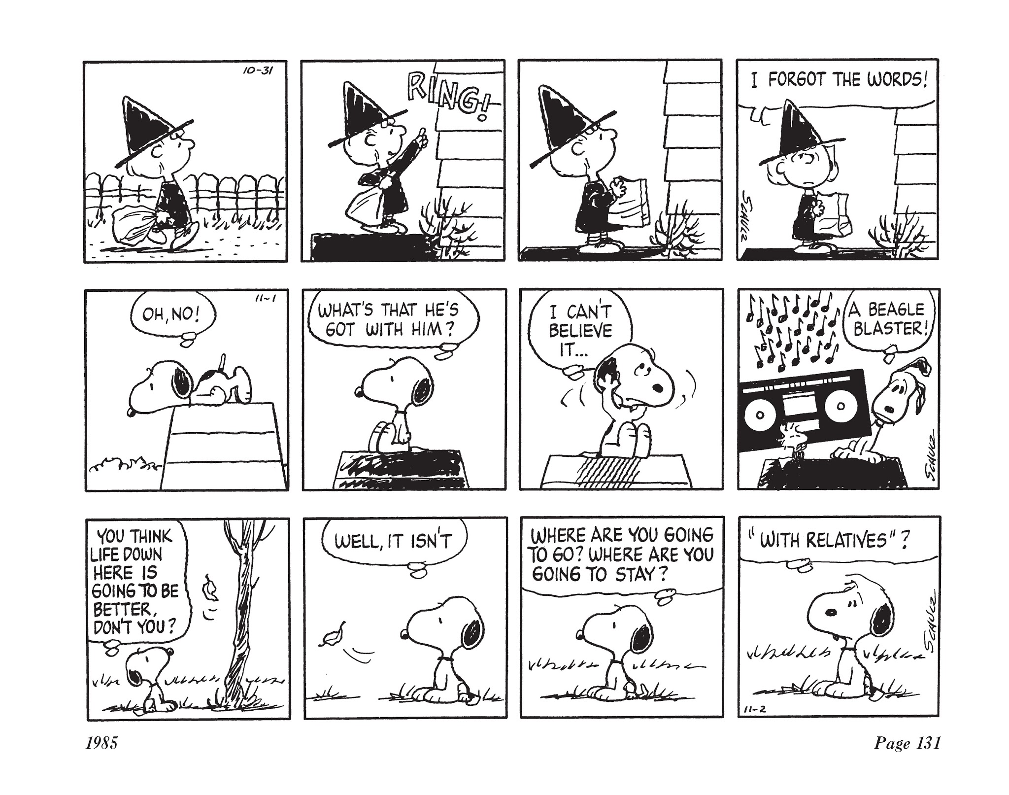 Read online The Complete Peanuts comic -  Issue # TPB 18 - 143