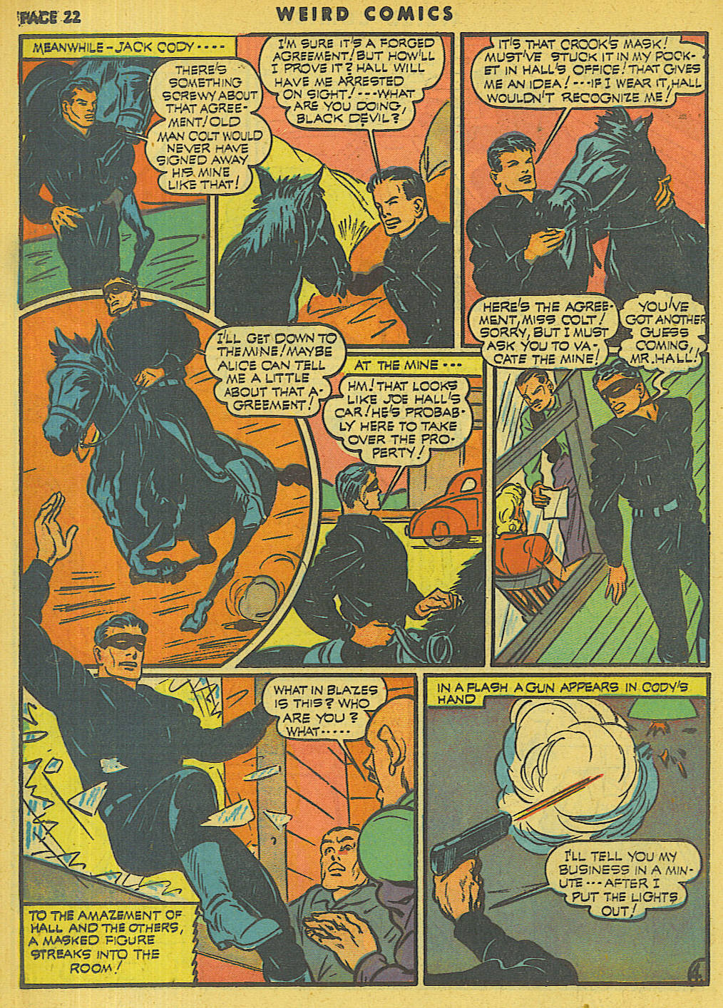 Read online Weird Comics comic -  Issue #17 - 23