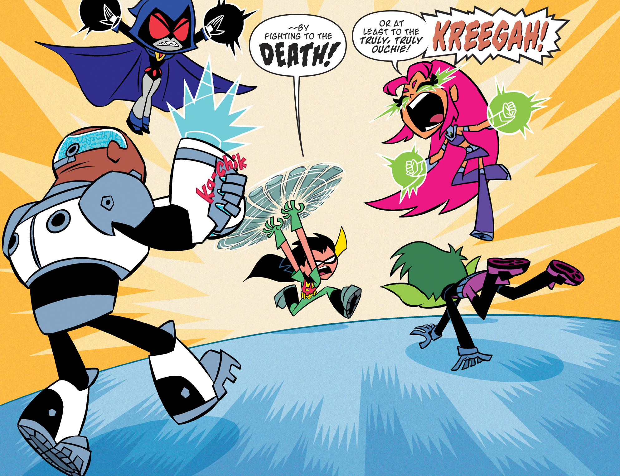 Read online Teen Titans Go! (2013) comic -  Issue #67 - 7