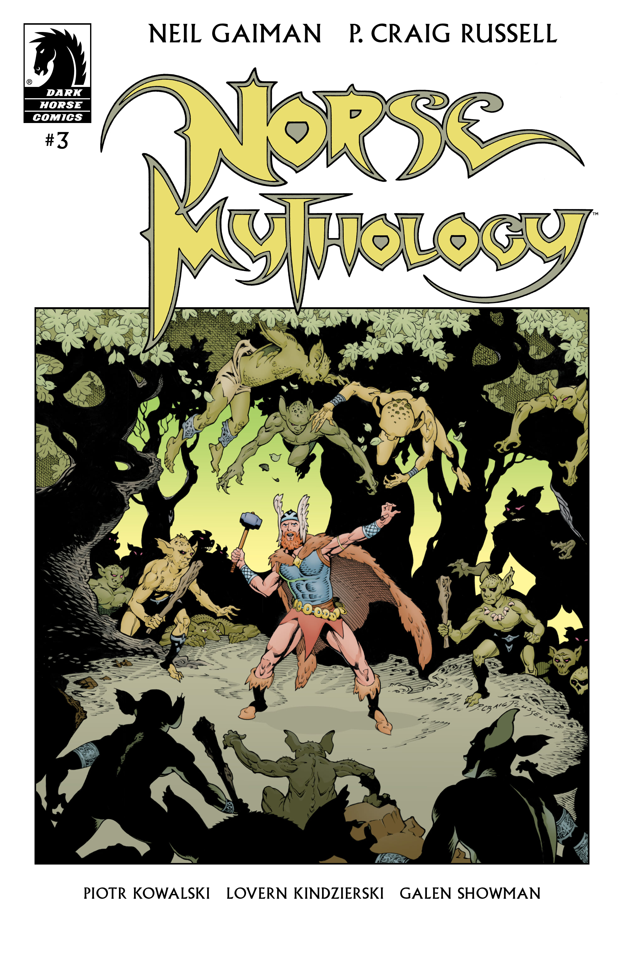 Read online Norse Mythology comic -  Issue #3 - 1
