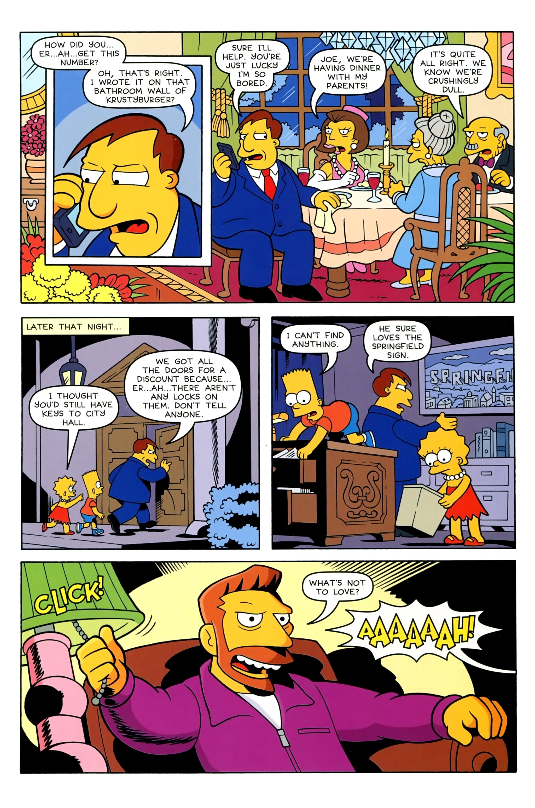 Read online Simpsons Comics comic -  Issue #243 - 21