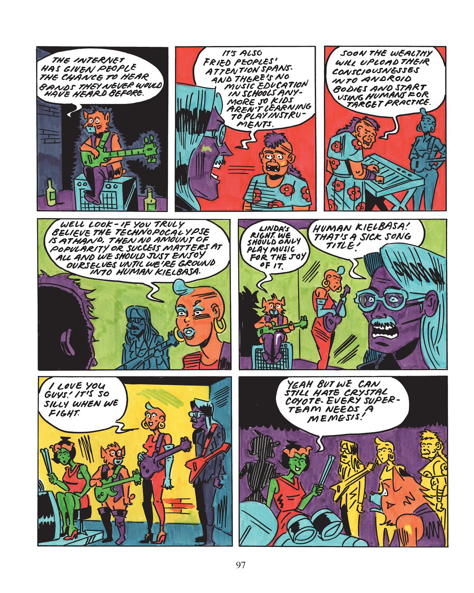 Read online Band for Life comic -  Issue # TPB (Part 1) - 98