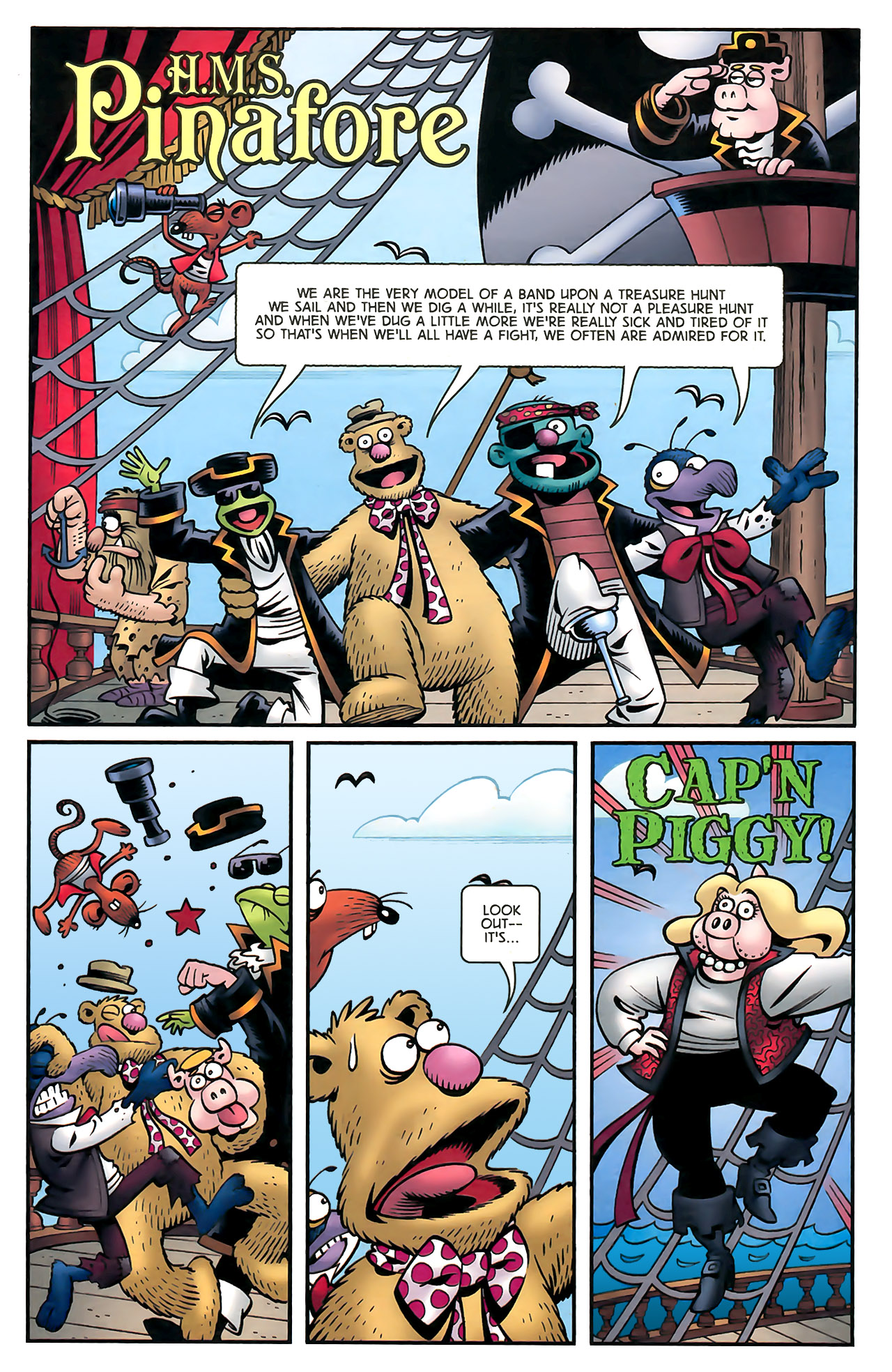 Read online The Muppet Show: The Treasure of Peg-Leg Wilson comic -  Issue #3 - 21