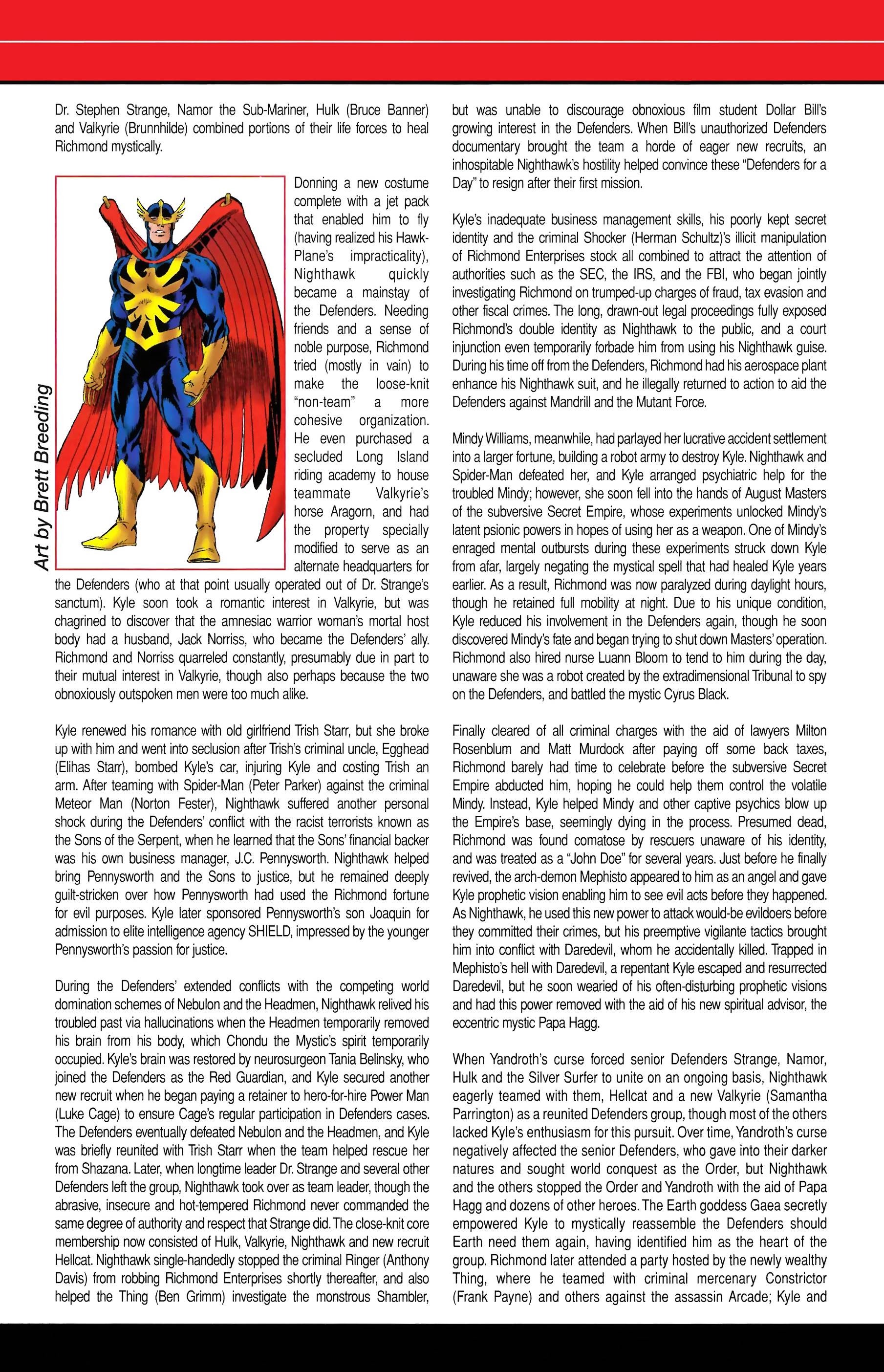Read online Official Handbook of the Marvel Universe A to Z comic -  Issue # TPB 8 (Part 1) - 100