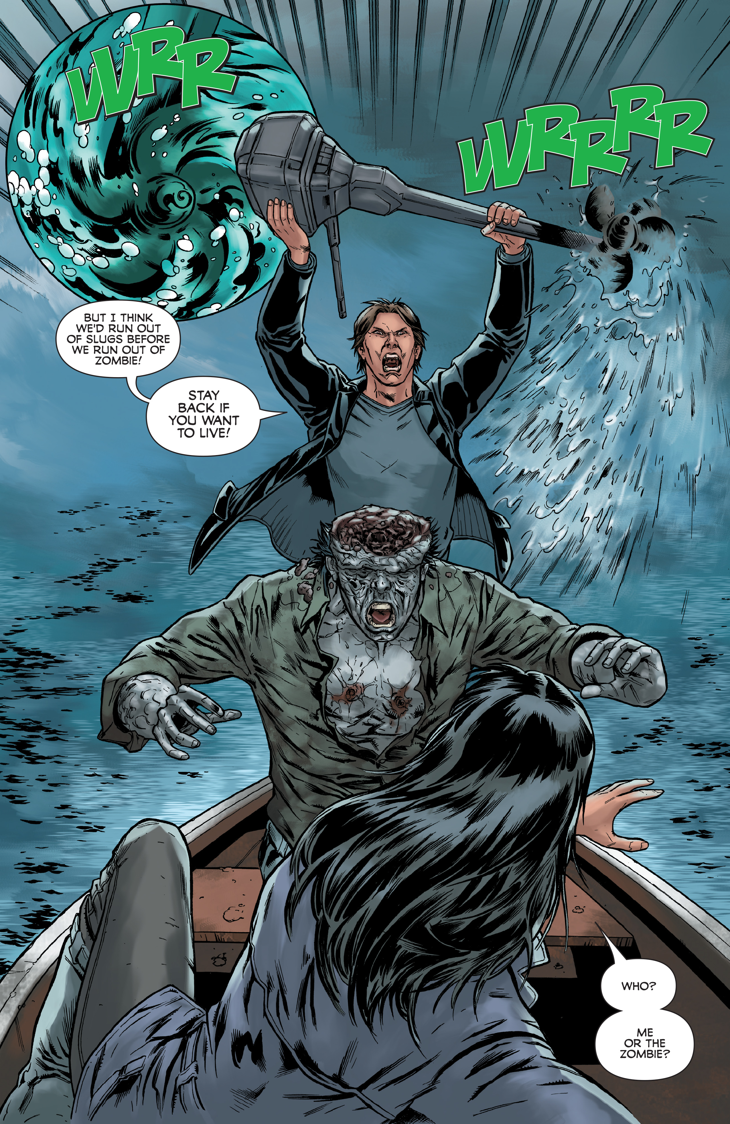 Read online Dean Koontz's Frankenstein: Storm Surge comic -  Issue #3 - 7