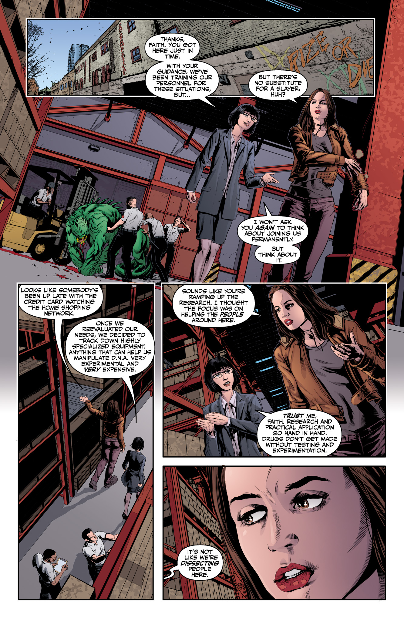Read online Angel & Faith Season 10 comic -  Issue #12 - 15