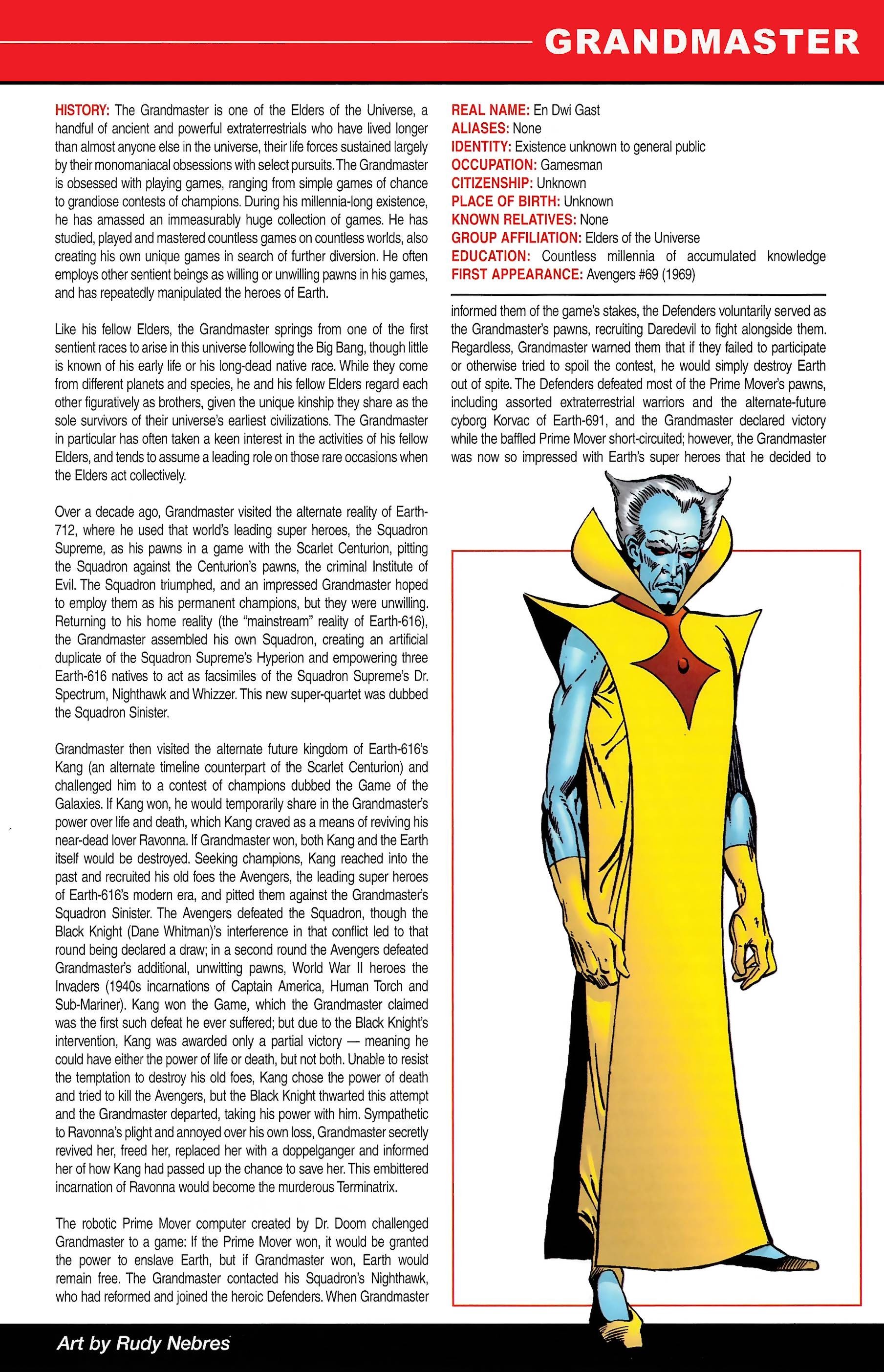 Read online Official Handbook of the Marvel Universe A to Z comic -  Issue # TPB 4 (Part 2) - 107