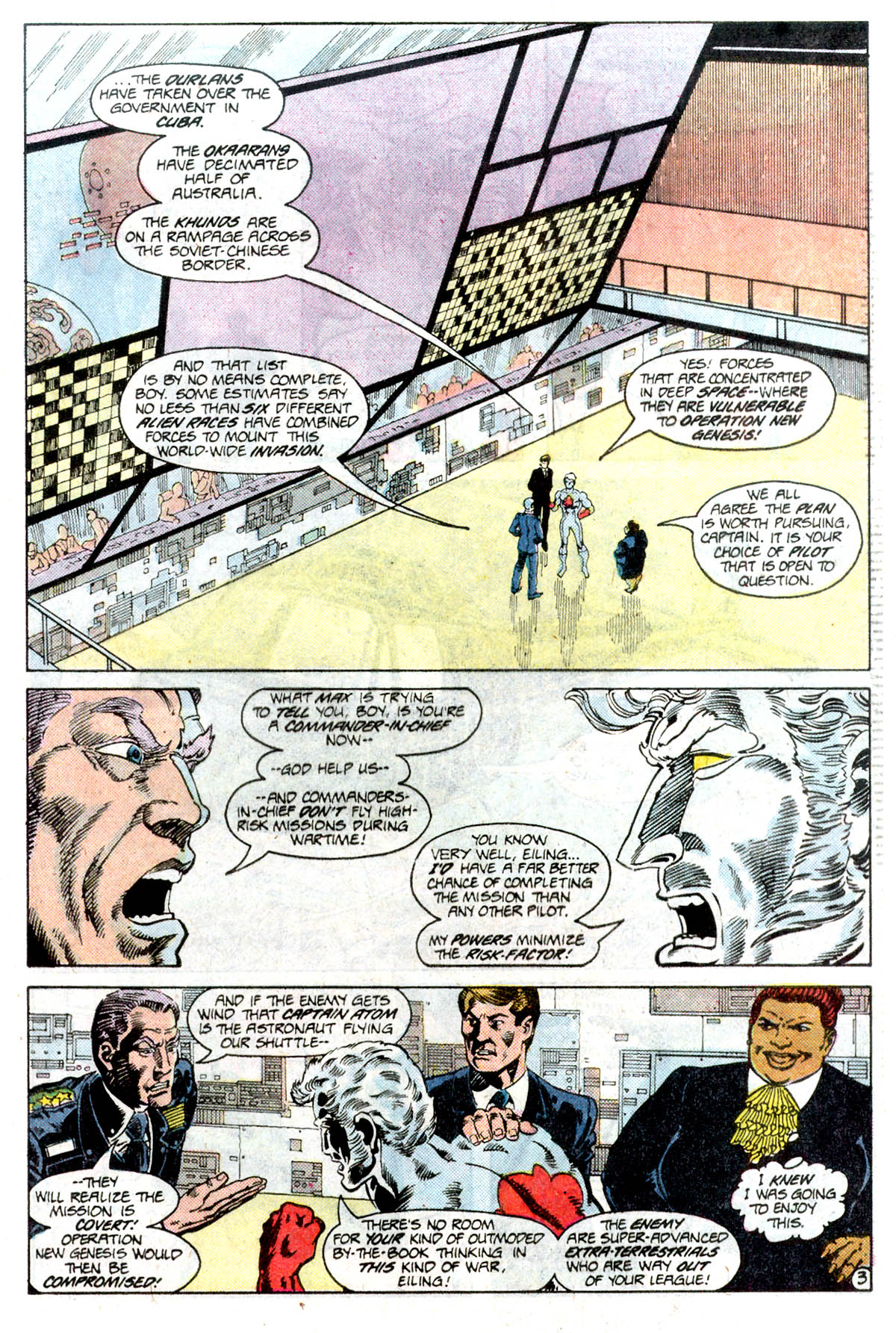 Read online Captain Atom (1987) comic -  Issue #24 - 4