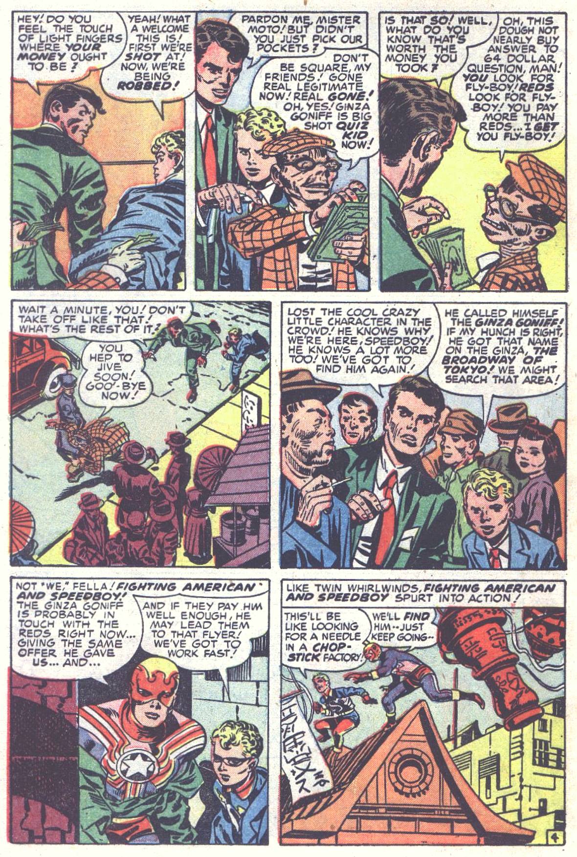 Read online Fighting American (1954) comic -  Issue #4 - 6
