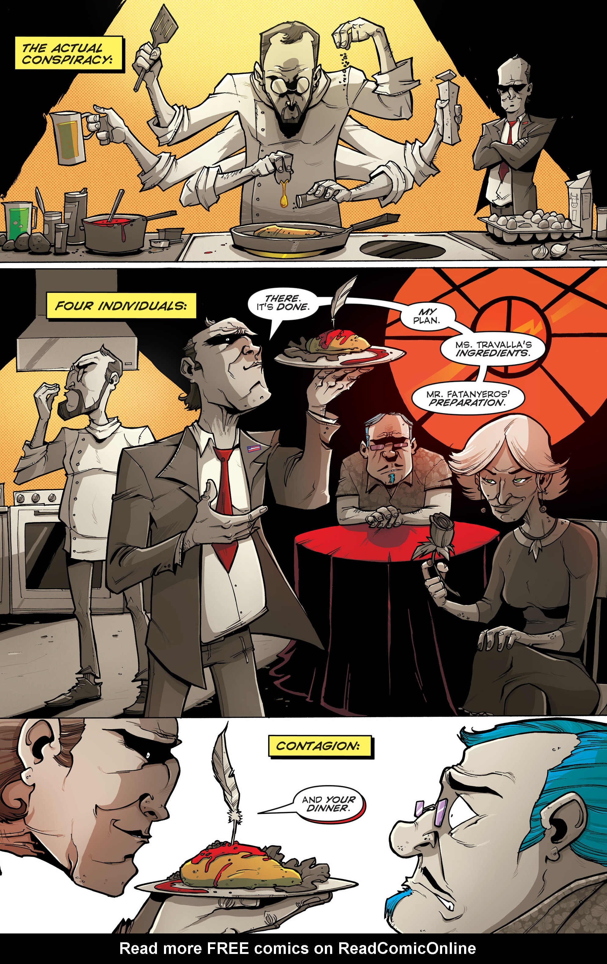 Read online Chew comic -  Issue #57 - 4