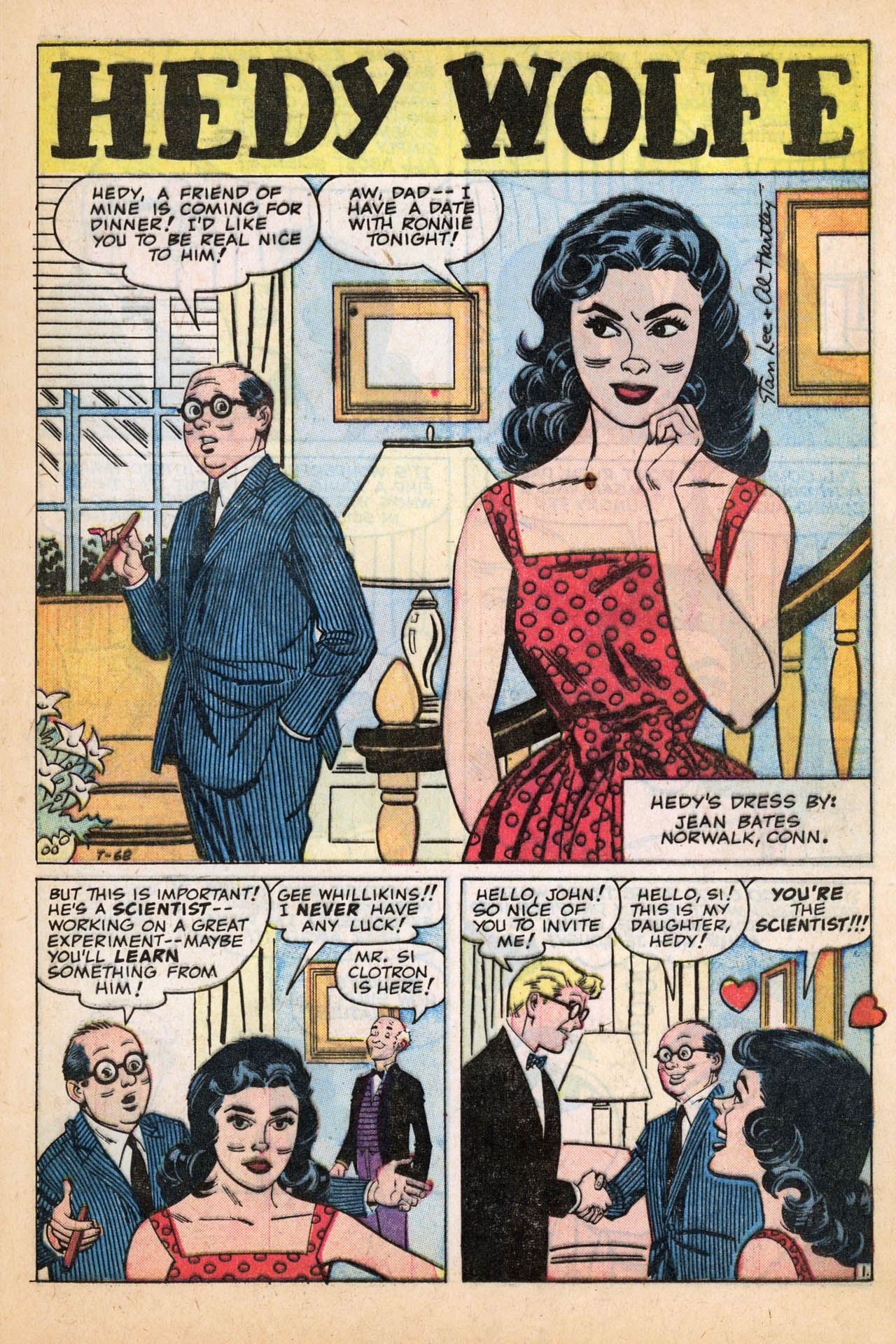 Read online Patsy and Hedy comic -  Issue #61 - 21