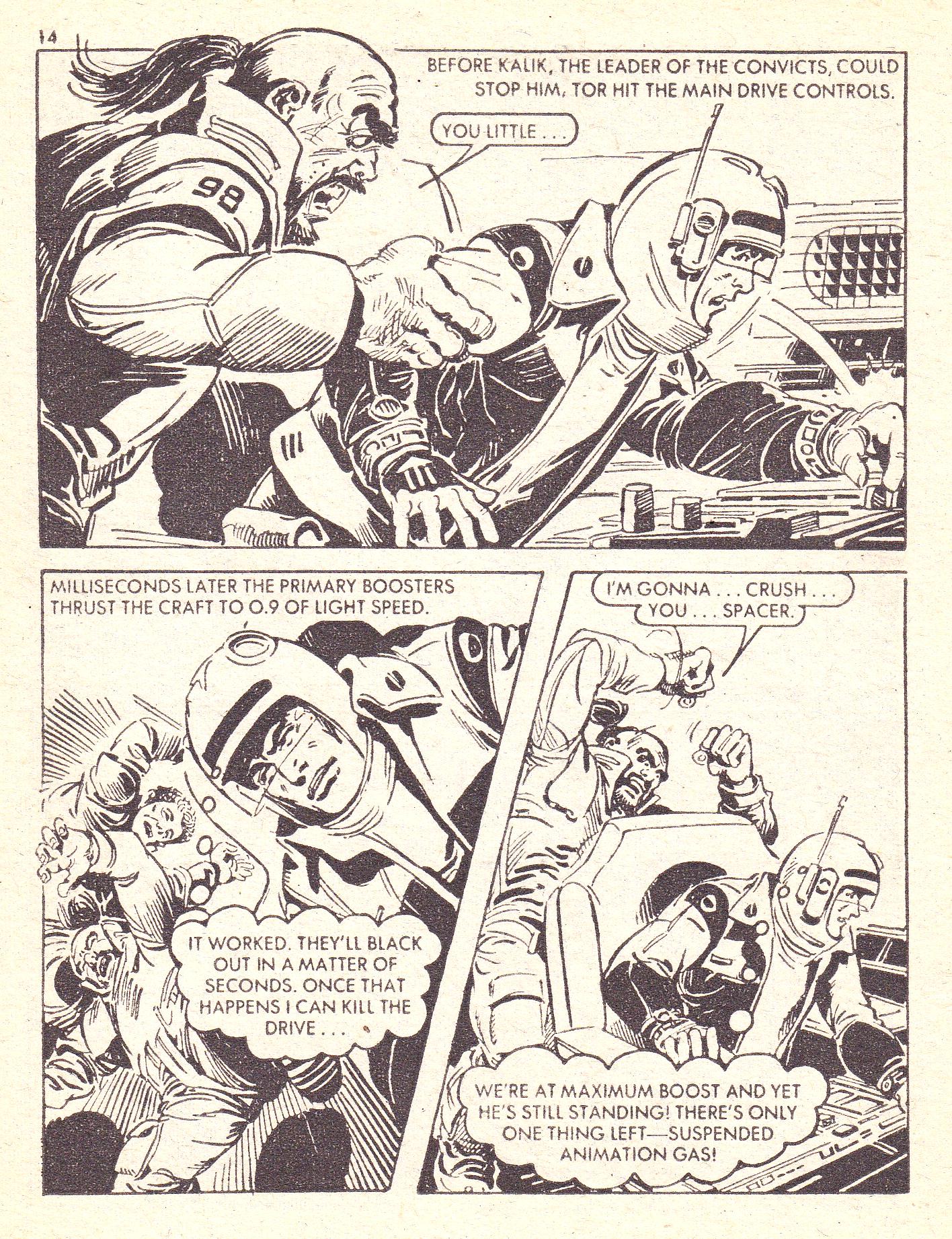 Read online Starblazer comic -  Issue #61 - 14